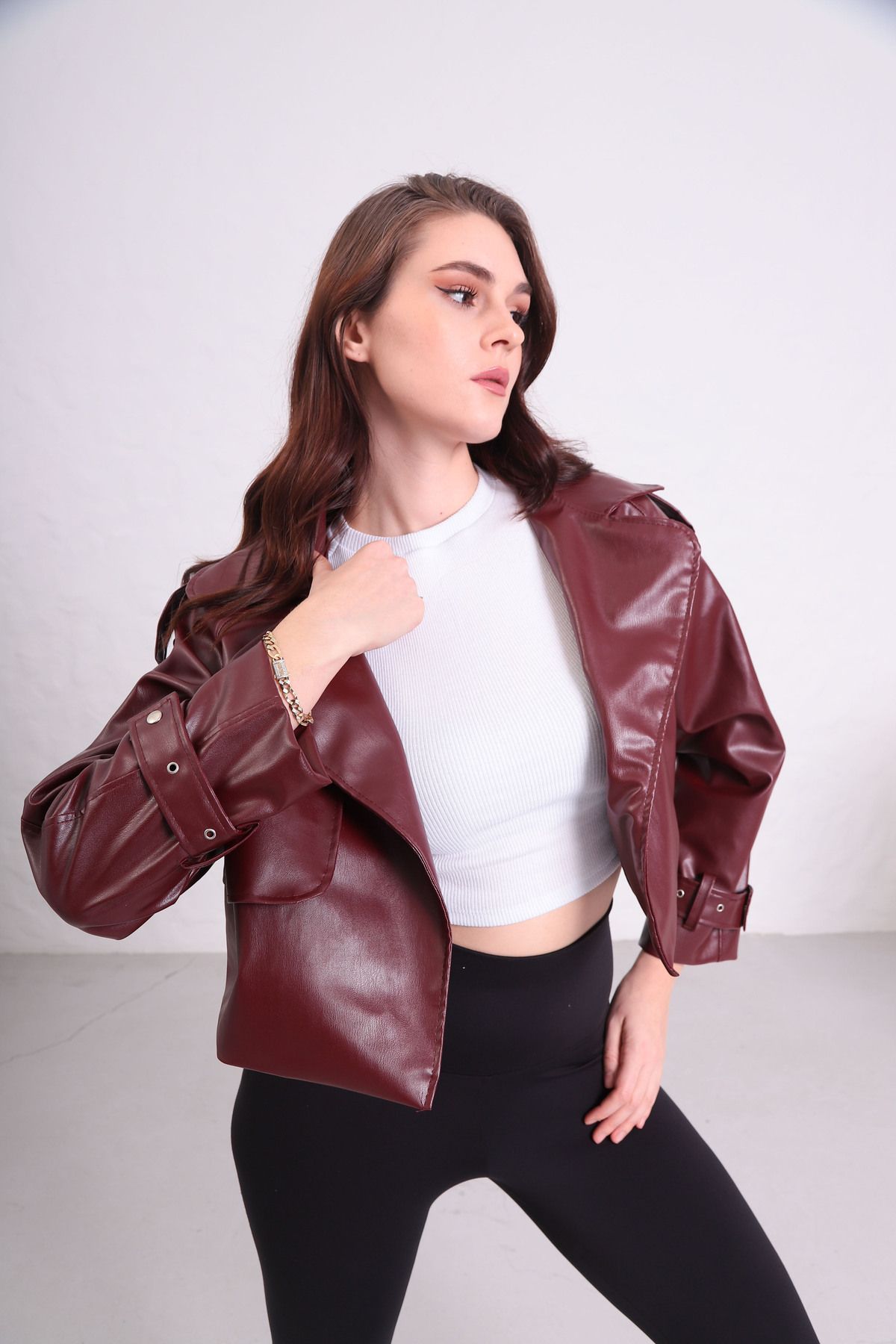 Rhythm London Textile-New Season Oversize Leather Jacket 5