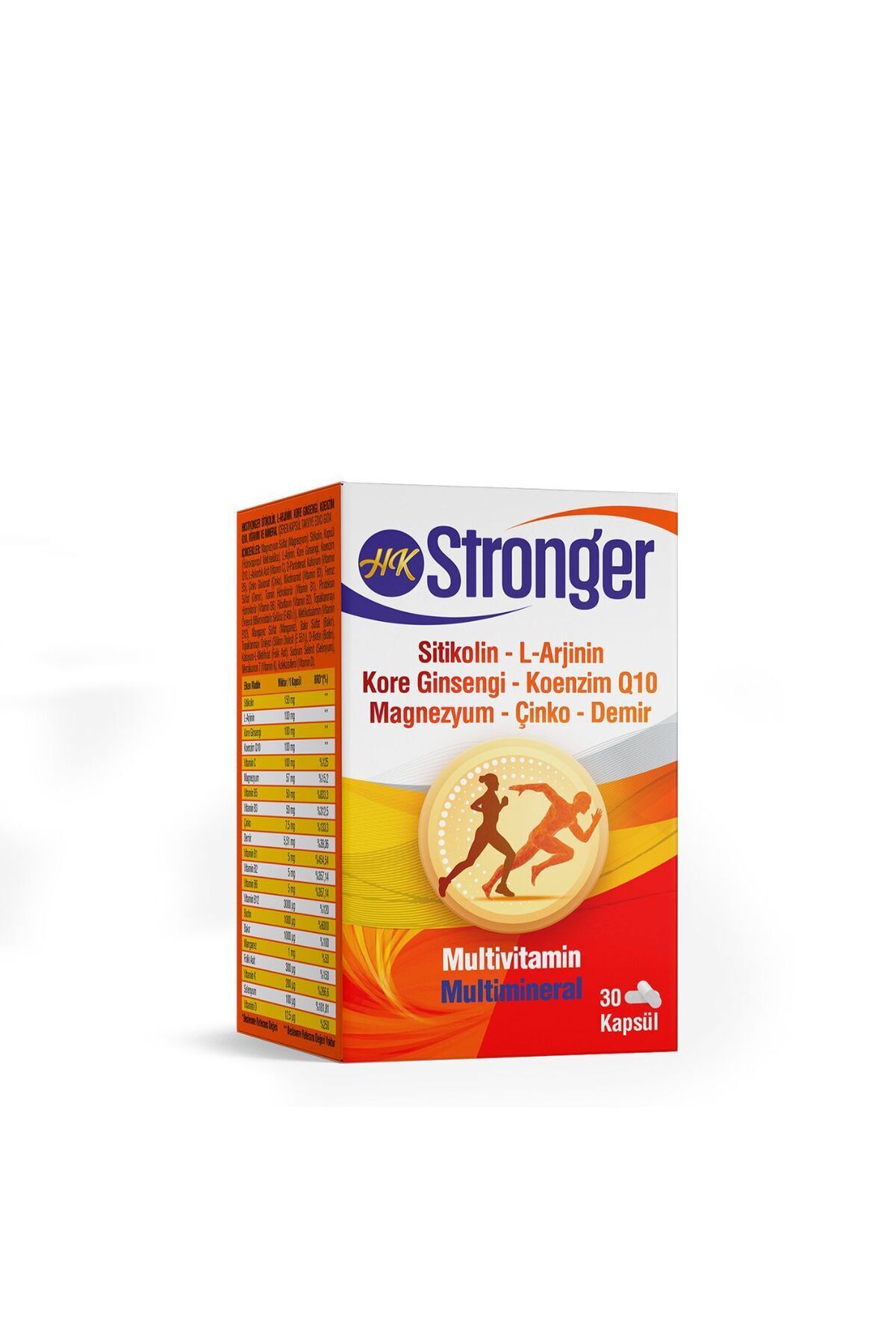 HKSTRONGER multivitamin ve multimineral