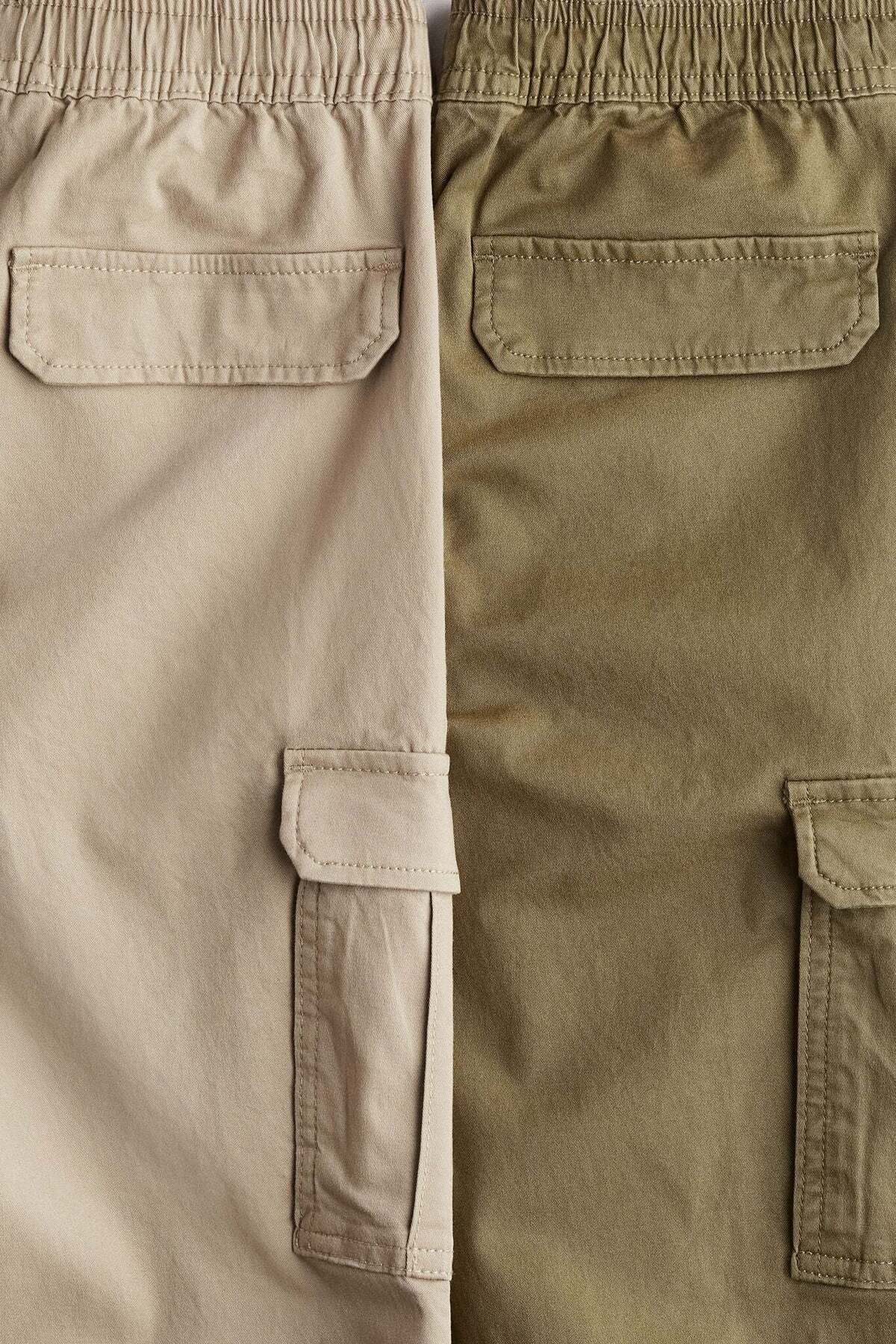 H&M-2-pack cargo joggers 2