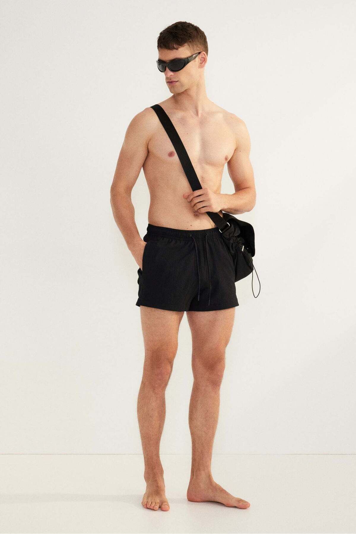 H&M-Seersucker swim shorts 2