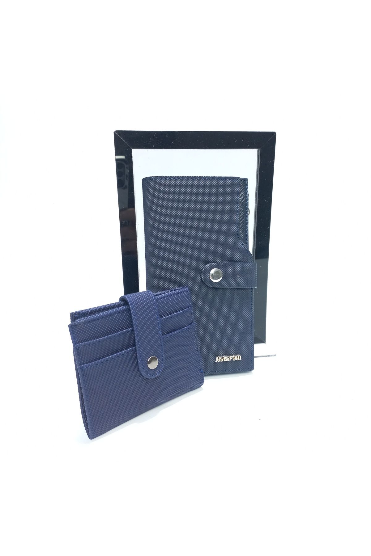 Just Polo-2-Piece Combination Special Card Holder Wallet Set 1