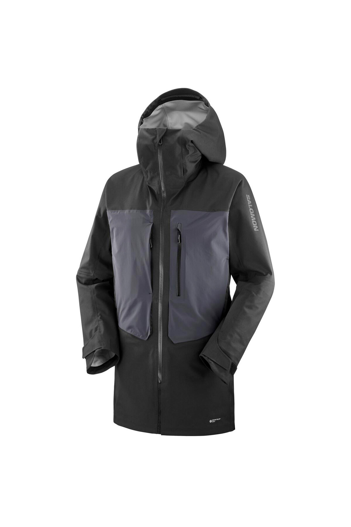 سالومون کاپشن اسکی مردانه بلند مشکی 3L مدل Stance LC2162000