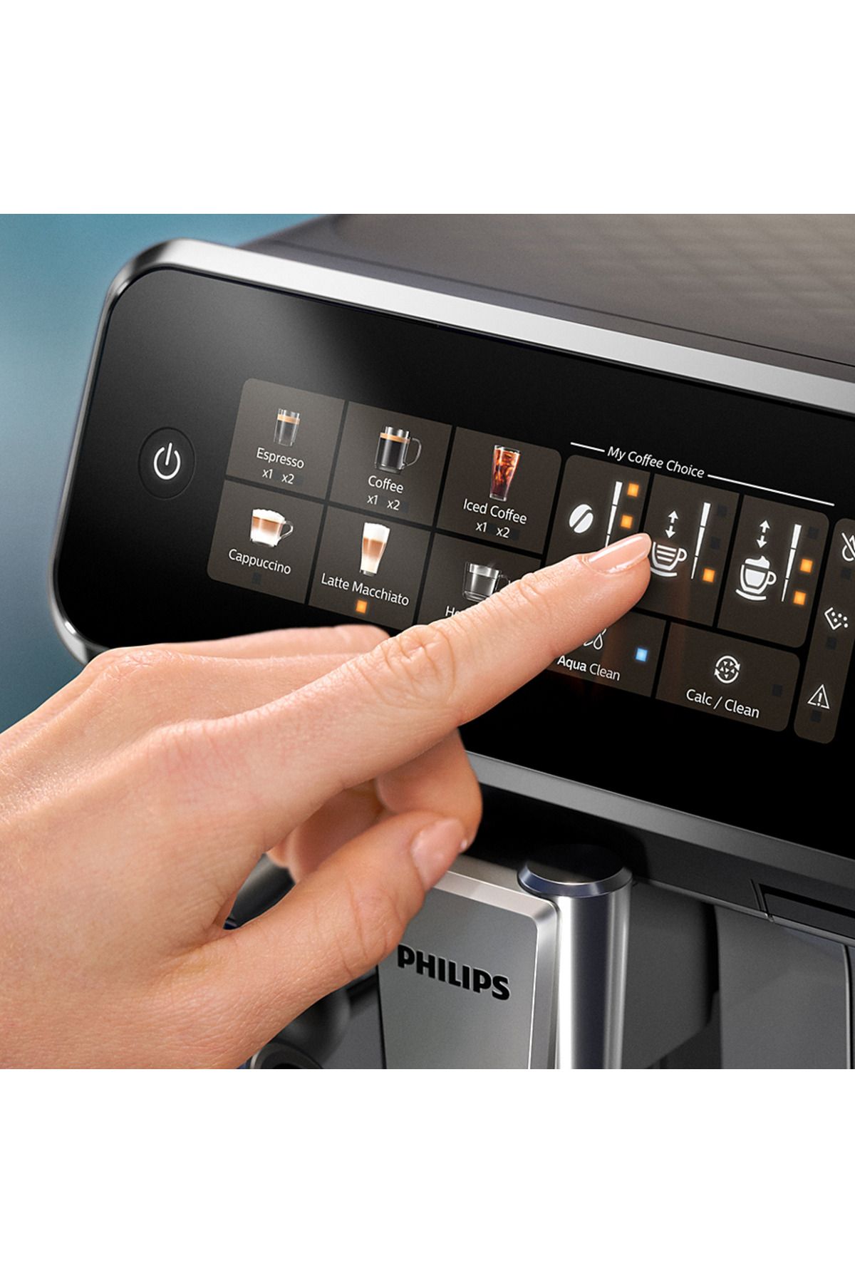 Philips-3300-Series Fully Automatic Espresso Machine,Black Chrome (EP3347/90) 4