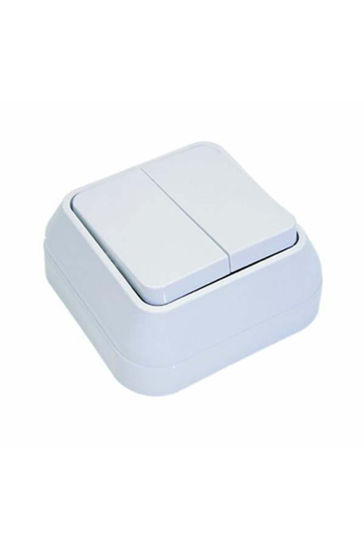 Mikasso-White Surface Mounted Commutator (.45103) 1