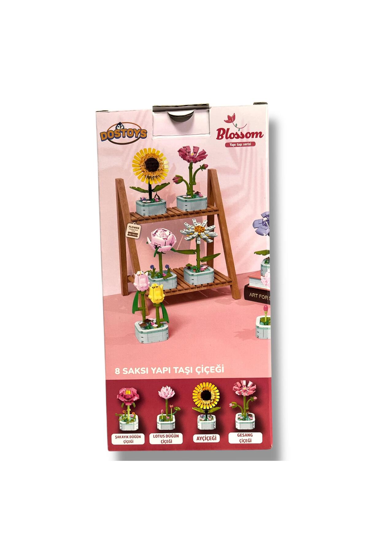 DOSTOYS 113 Parça Gesang Çiçeği Yapım Seti - Gerçekçi ve Dekoratif