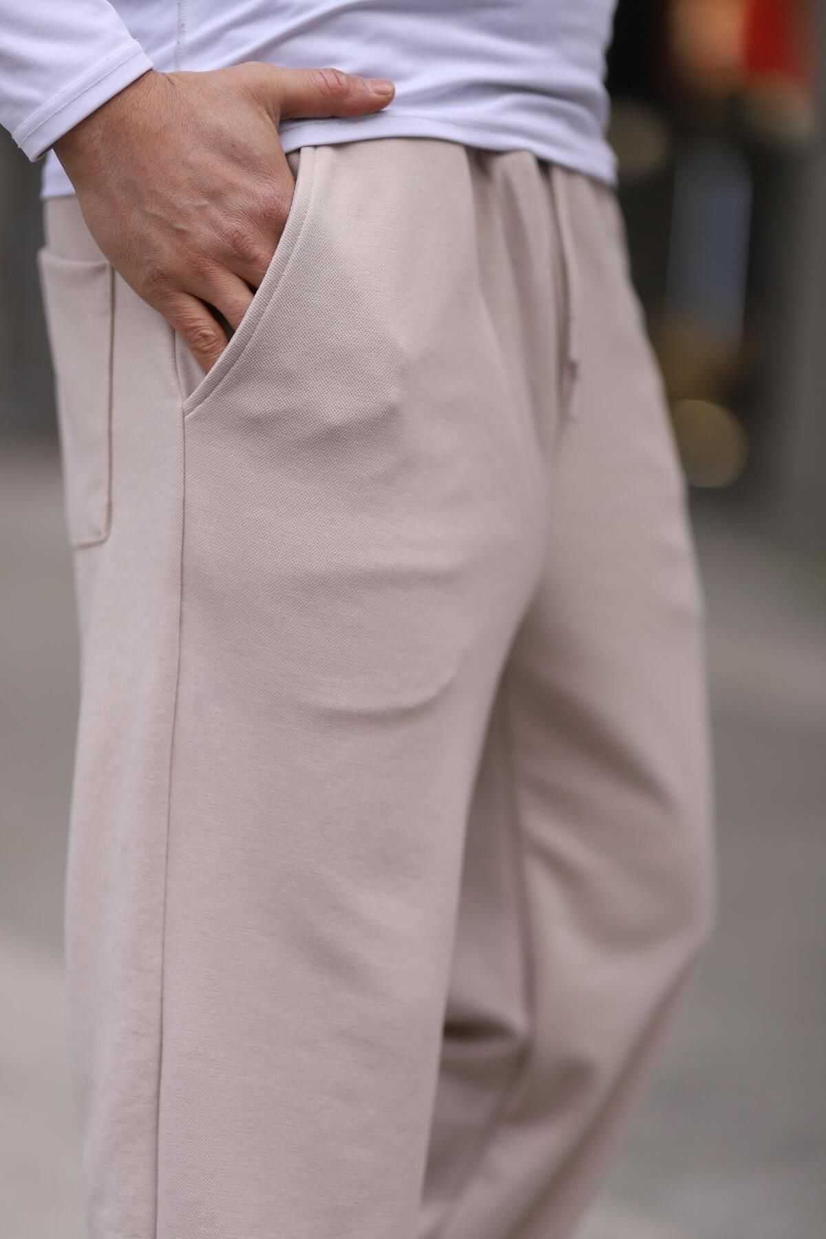 Dr Dnm Remix-Stretchy and Comfortable Baggy Sweatpants 3