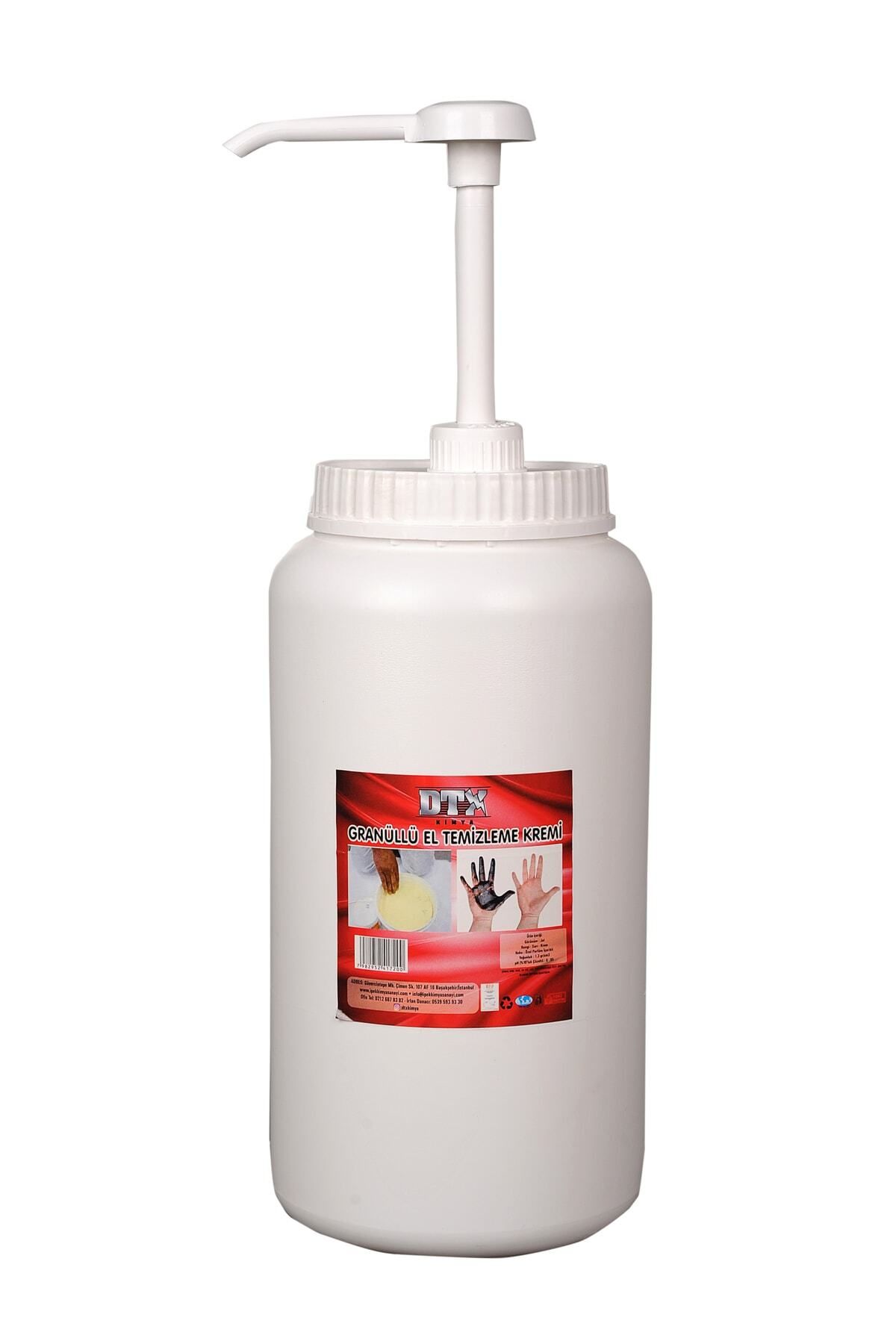 Mikasso *boş*granürlü El Temizleme Krem (BOŞ) Pompalı Kutusu 3 Kg 18 x 29 cm TR