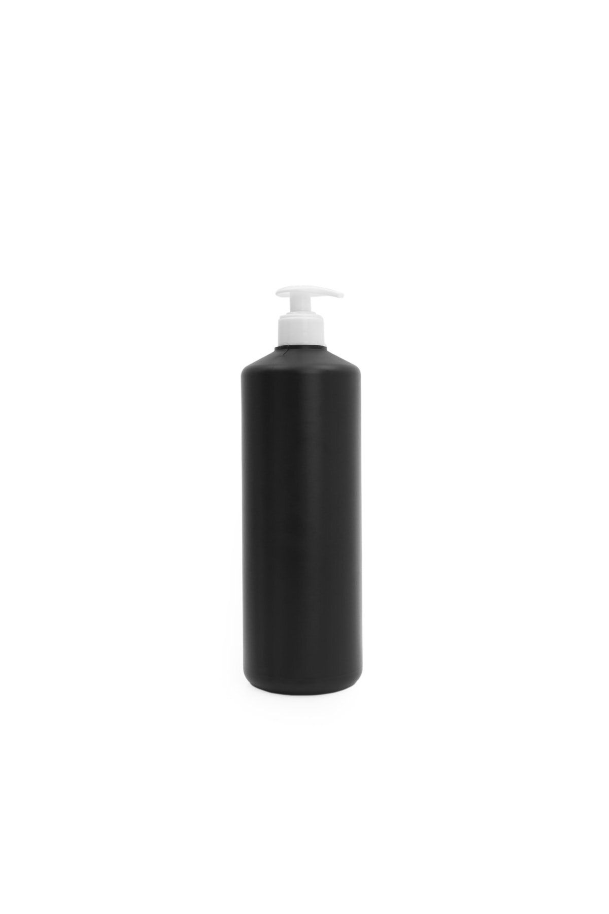 Mikasso 1000ml - Sıvı Sabun Pompalı - Siyah - Polietilen Şişe - 2 Adet 16 x 27 2'li TR MAKROBAY AMBALAJ PLAS