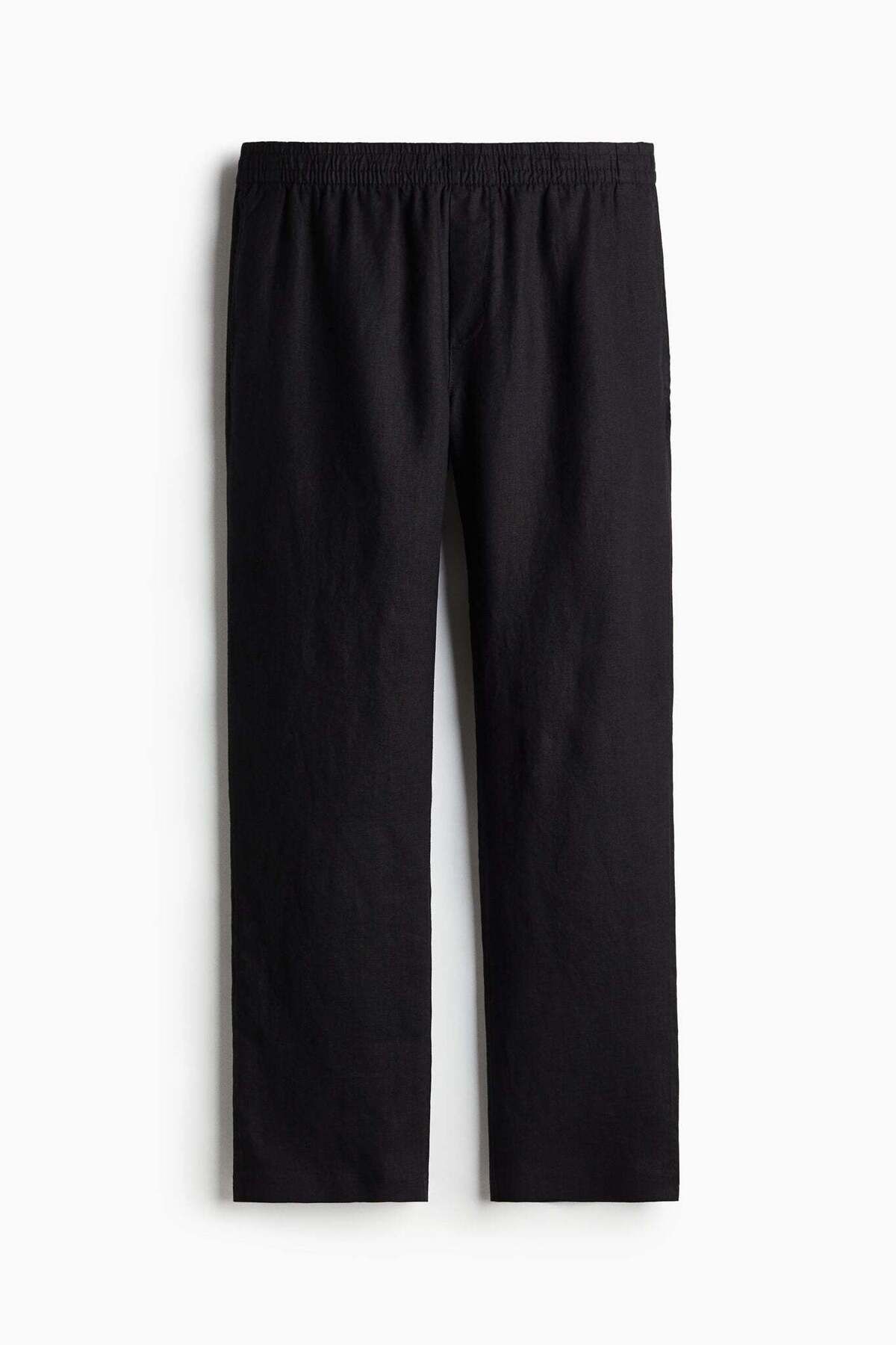 H&M-Regular Fit Linen trousers 5
