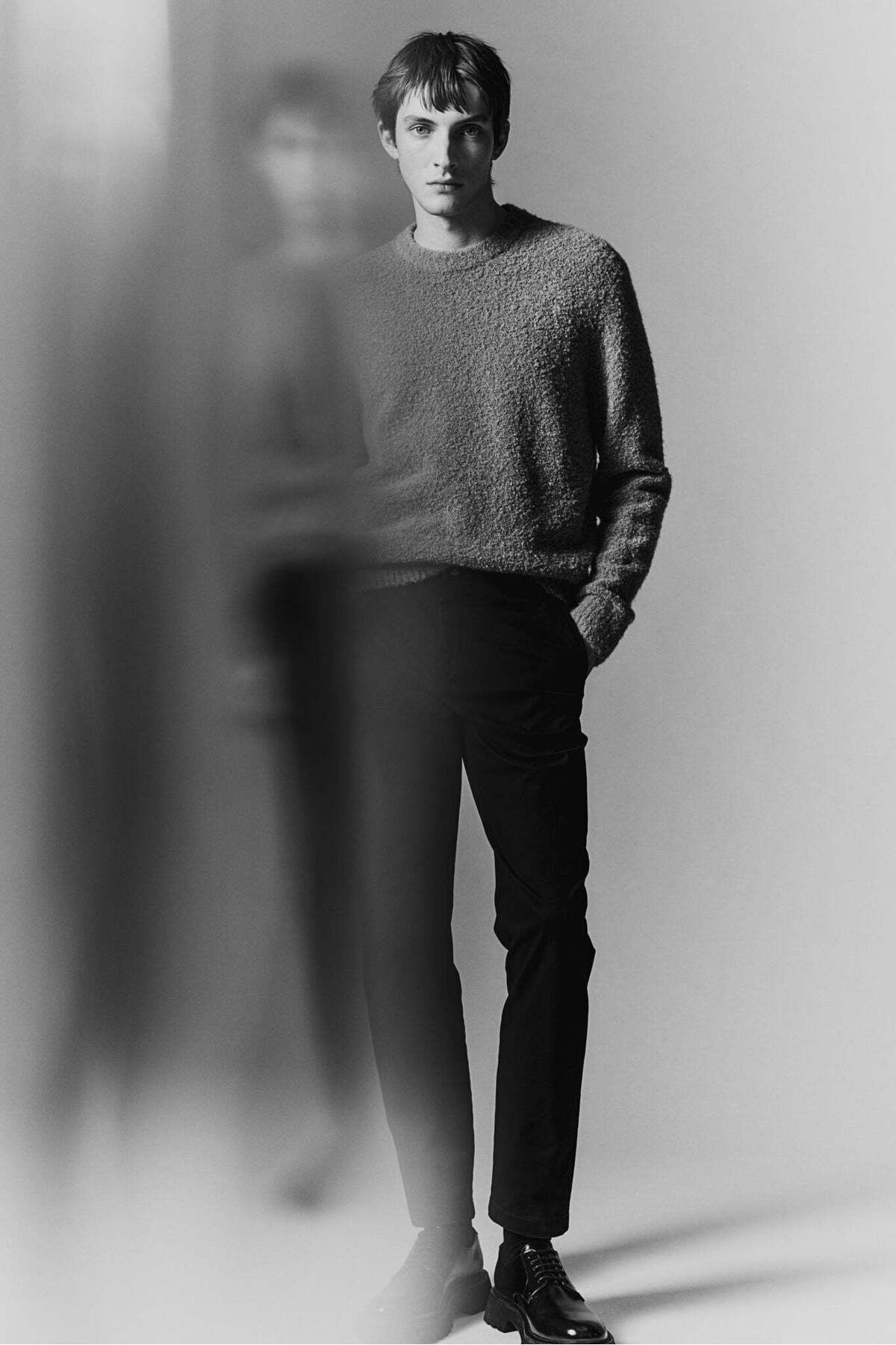 H&M-بنطال قطني ضيق 6