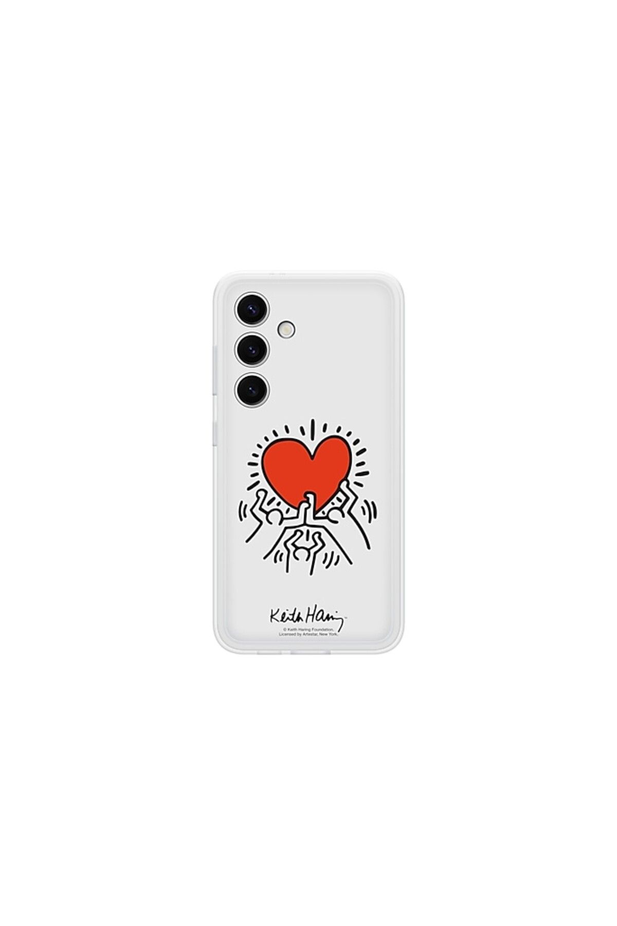 Samsung-S24 Flipsuit Case - White 1