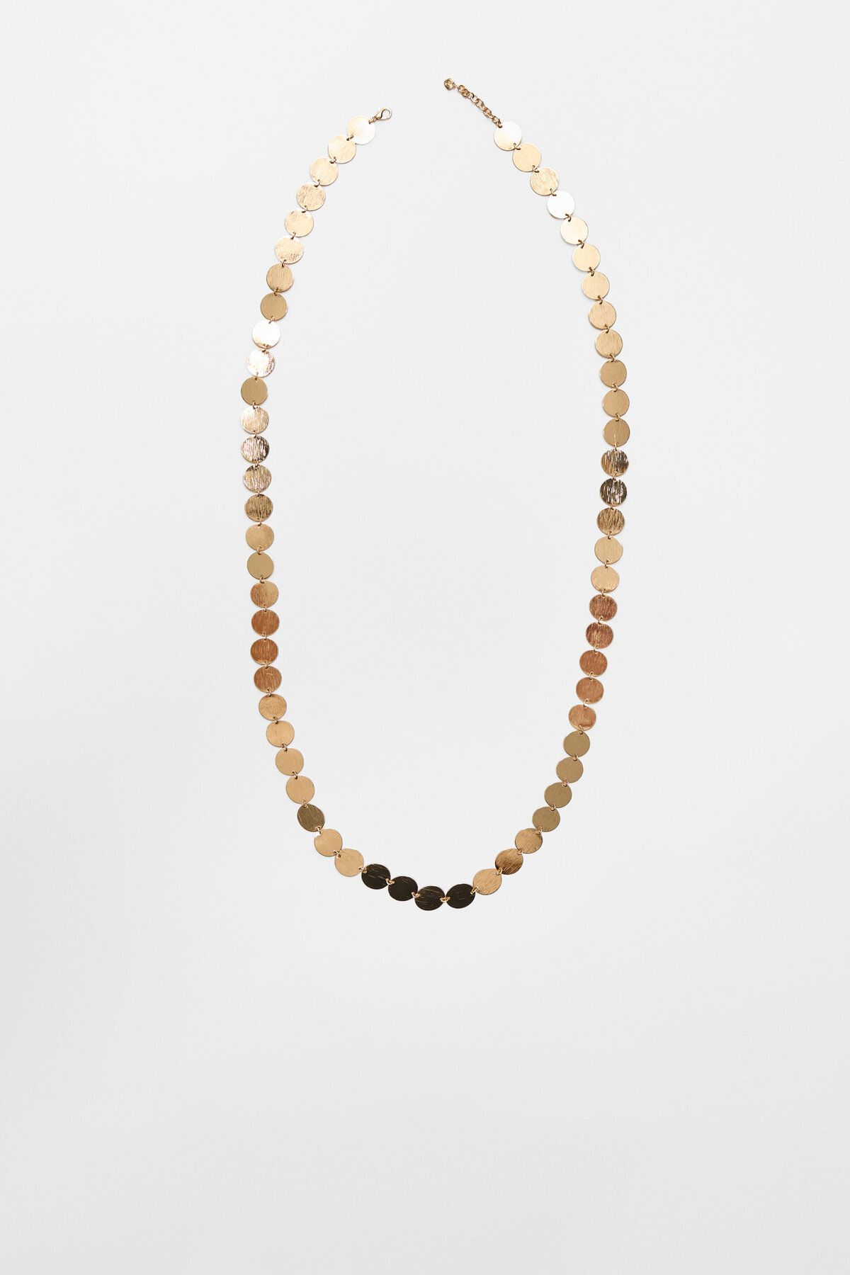 Stradivarius-Extra long coin necklace 5