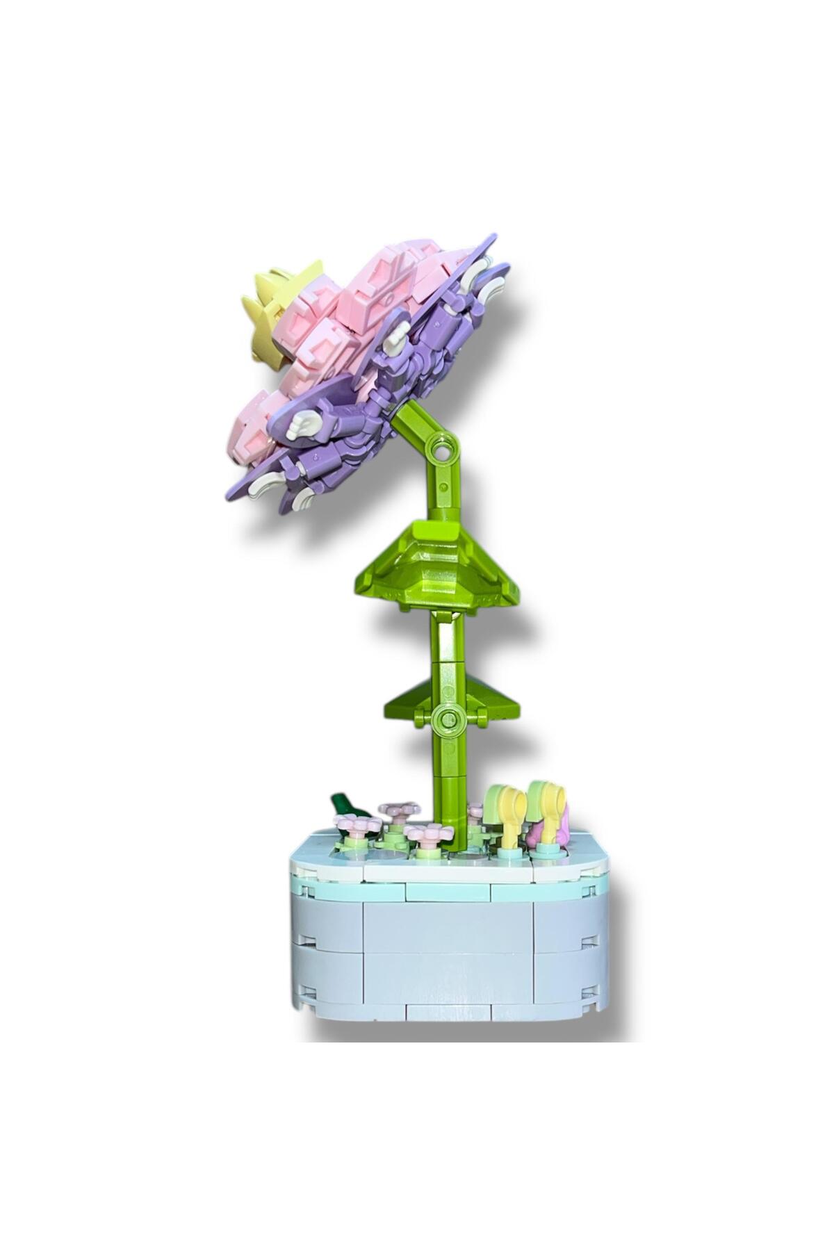 کیت ساختمانی اطلس گل ۱۶۲ تکه – اسباب‌بازی ساختمانی واقع‌گرایانه و تزئینی