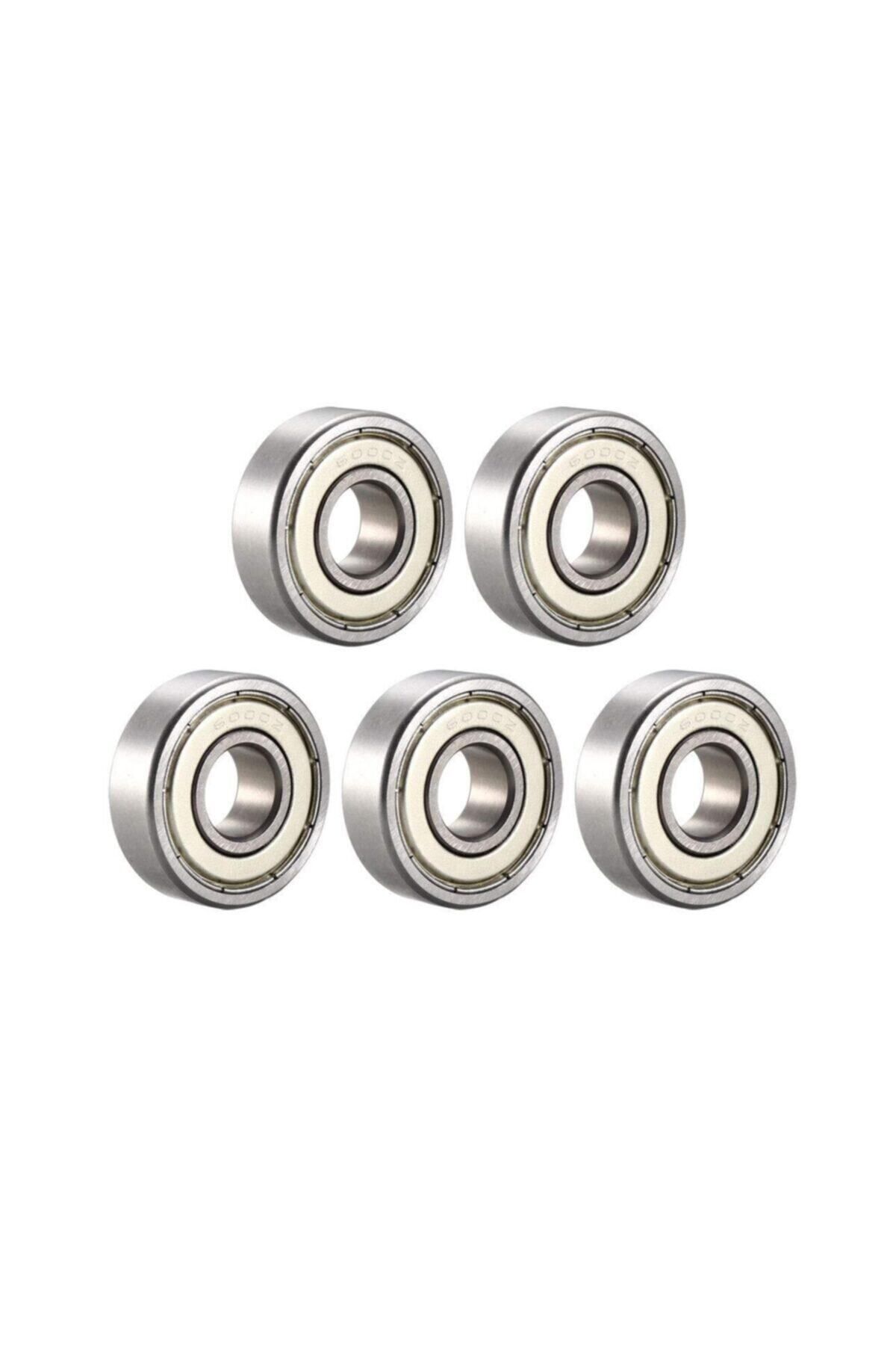 Mikasso 5 Adet 6000zz Rulman - Metal Mühürlü Çok Amaçlı Bilye Rulman - 10x26x8 Ölçülerinde Metal