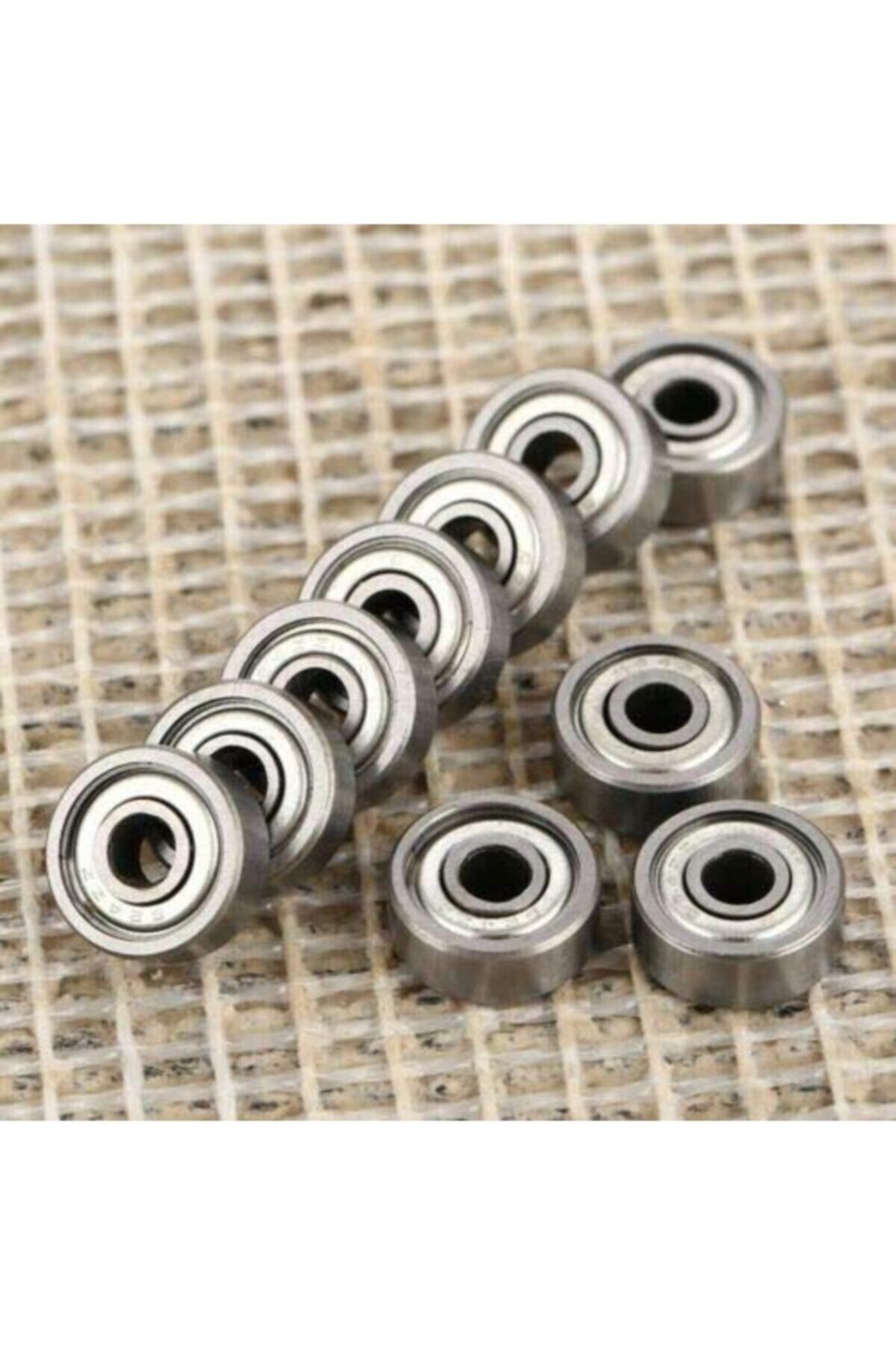Mikasso 20 Adet 624zz Mikro Rulman, Metal Mühürlü Çok Amaçlı Bilya, 3d Yazıcı Rulmanı - 4x13x5 Ölçülerinde M