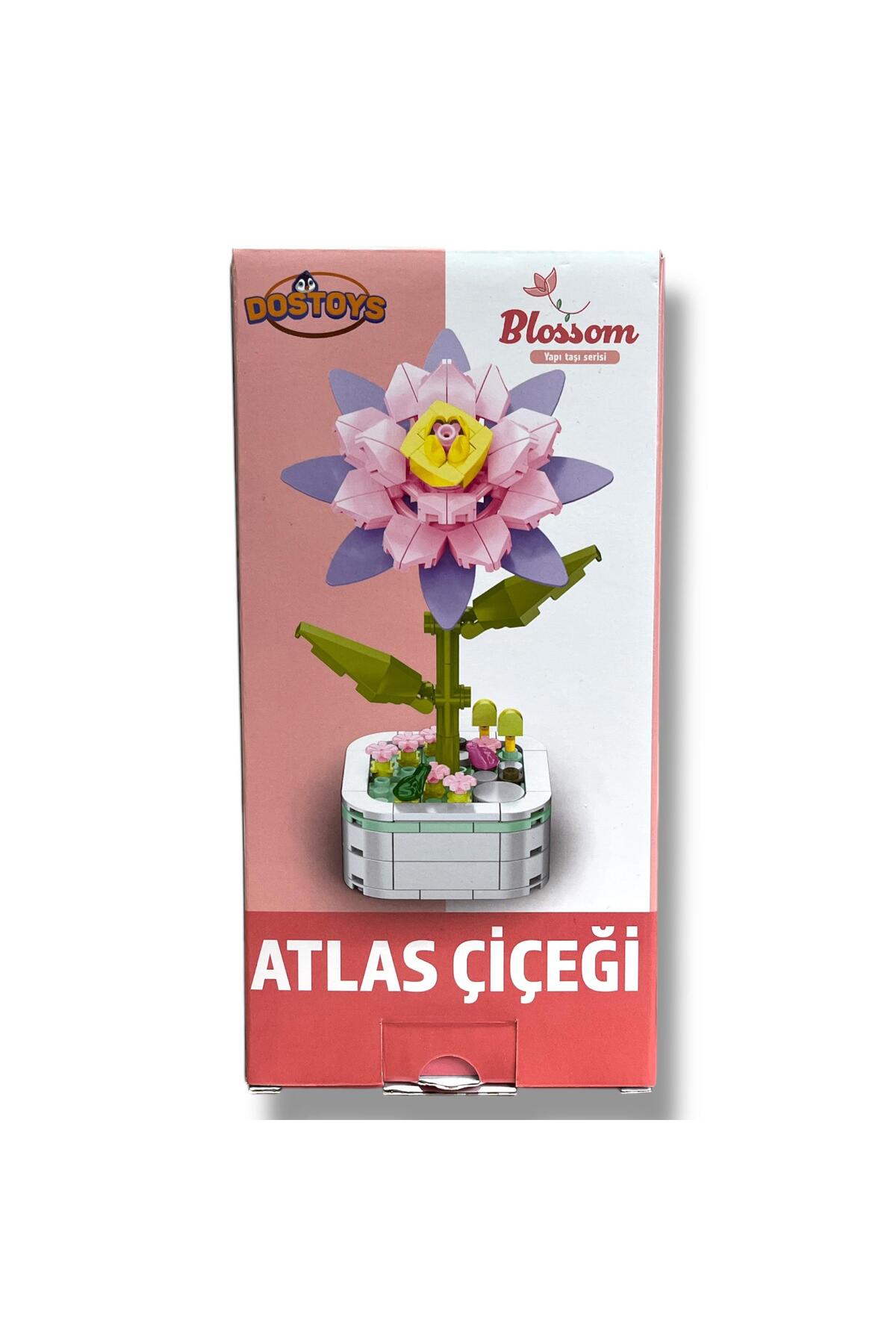 کیت ساختمانی اطلس گل ۱۶۲ تکه – اسباب‌بازی ساختمانی واقع‌گرایانه و تزئینی