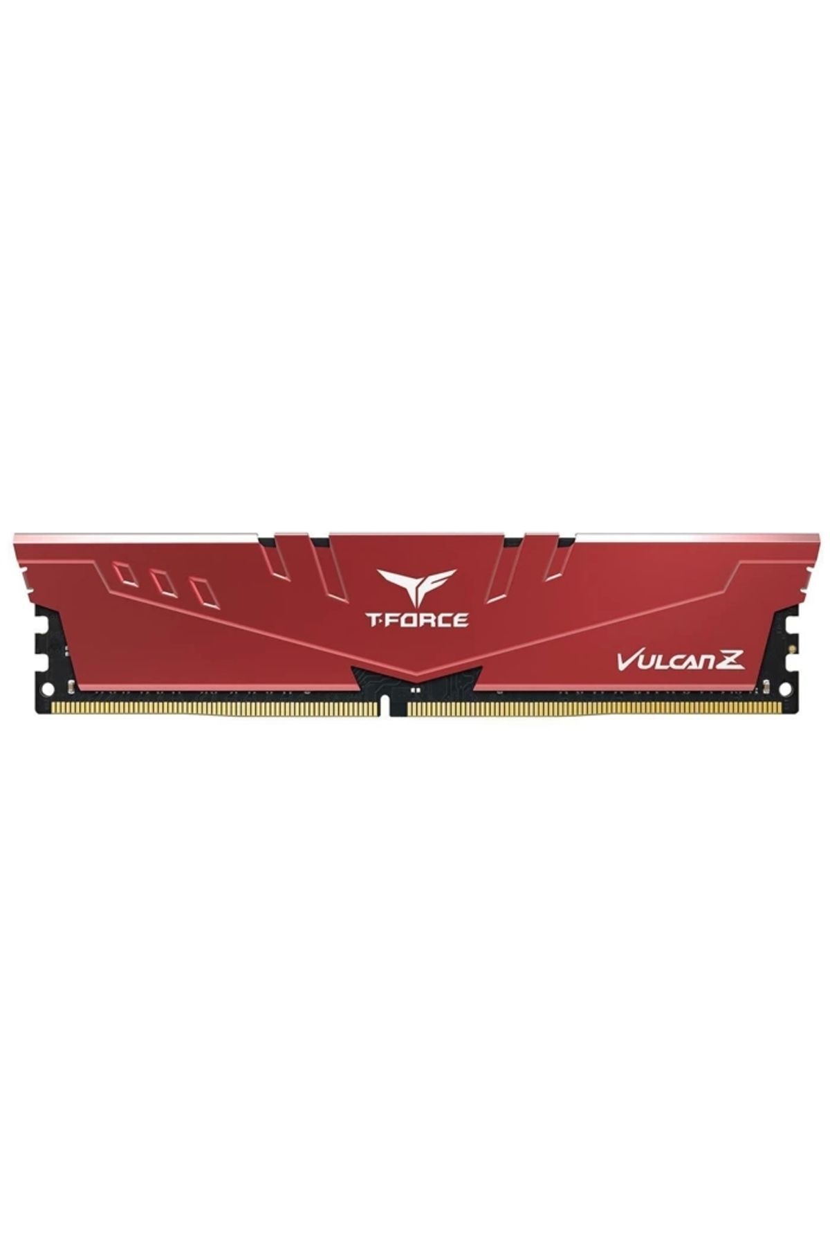 TEAM-T-force Vulcan Z Red 16GB 3200MHz DDR4 Gaming RAM - CL16 Non-ECC 260PINS Desktop Memory (TLZRD416G3200HC16F01) 1