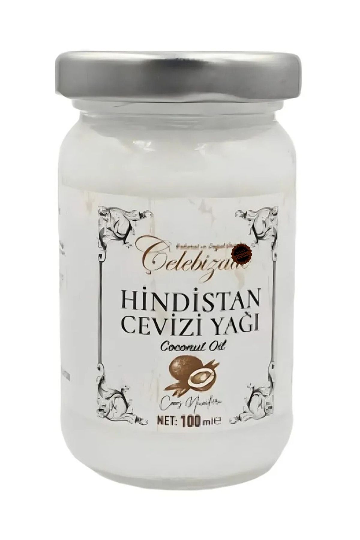 %100 Saf Hindistan Cevizi Yağı 100 ml - Doğallık Ve Saflık