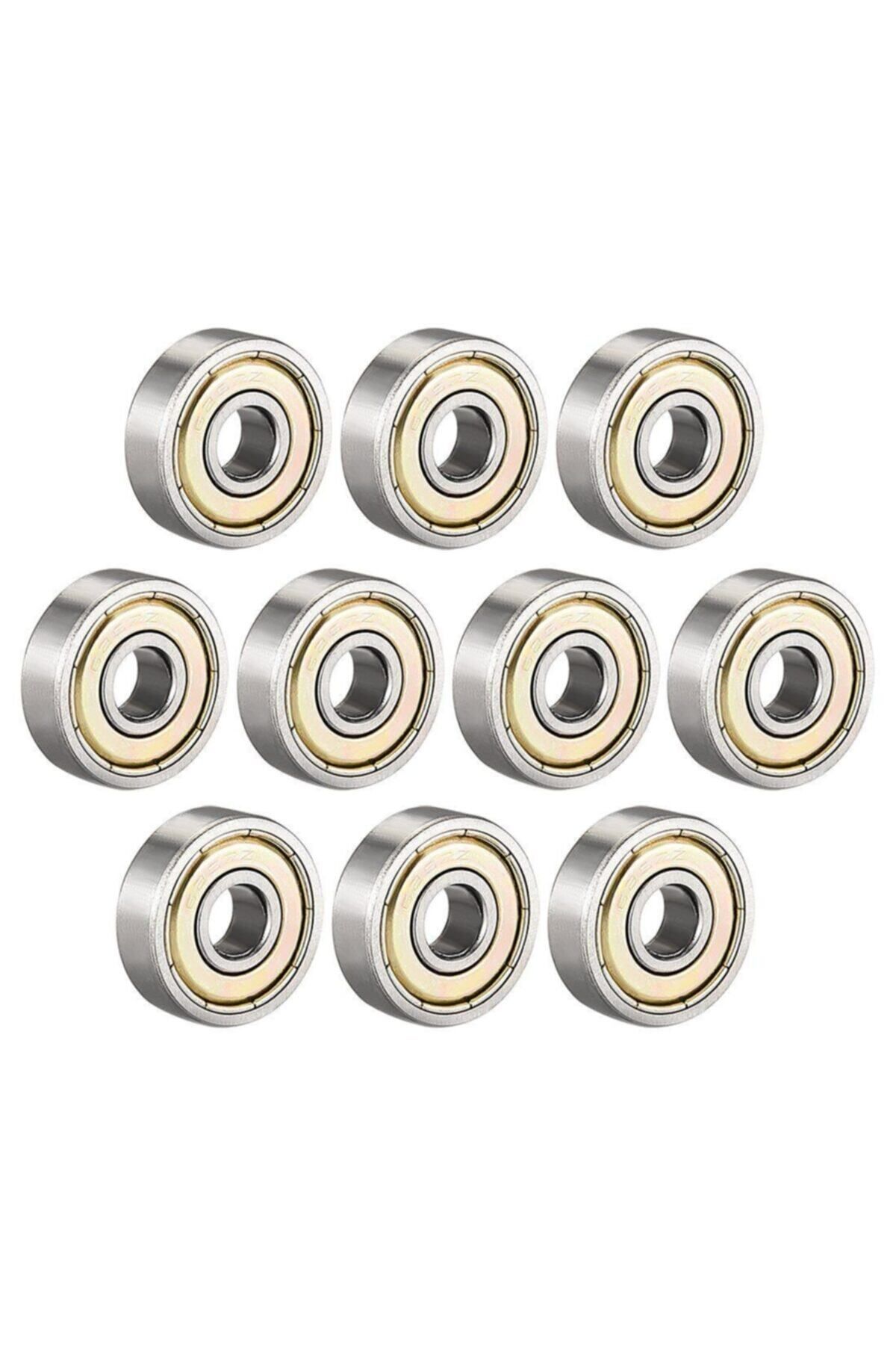 Mikasso 10 Adet 626zz Metal Mühürlü Çok Amaçlı Bilya Rulman 6x19x6 Metal