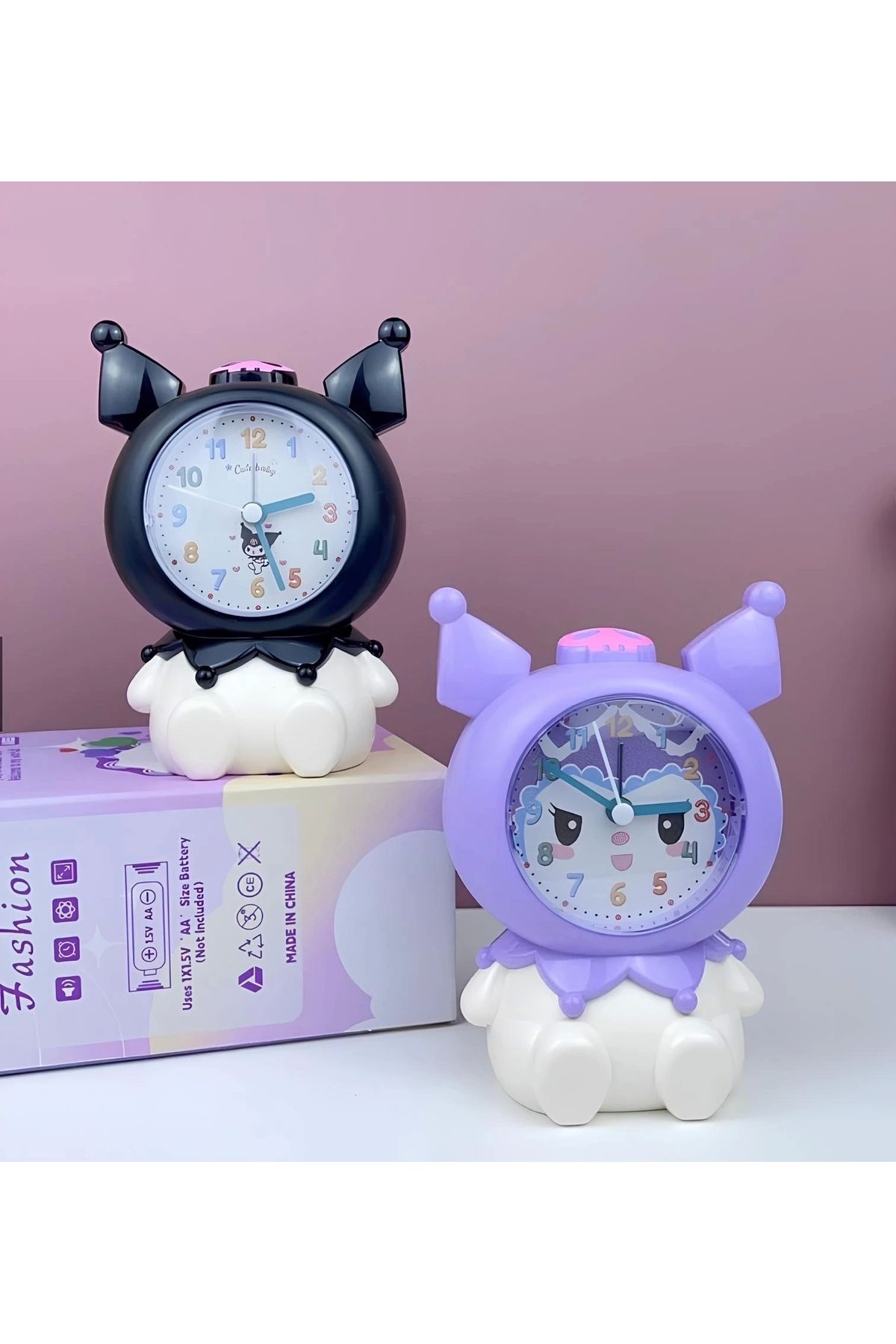 shopwave Kuromi Masa Üstü Çalar Saat Alk3063