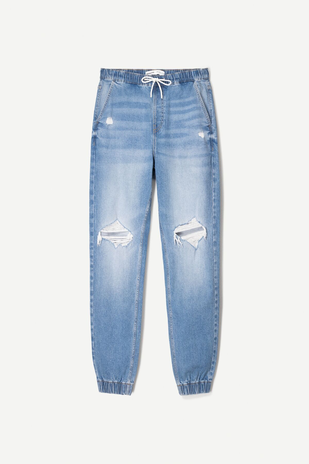 شلوار جین مضطرب Bershka