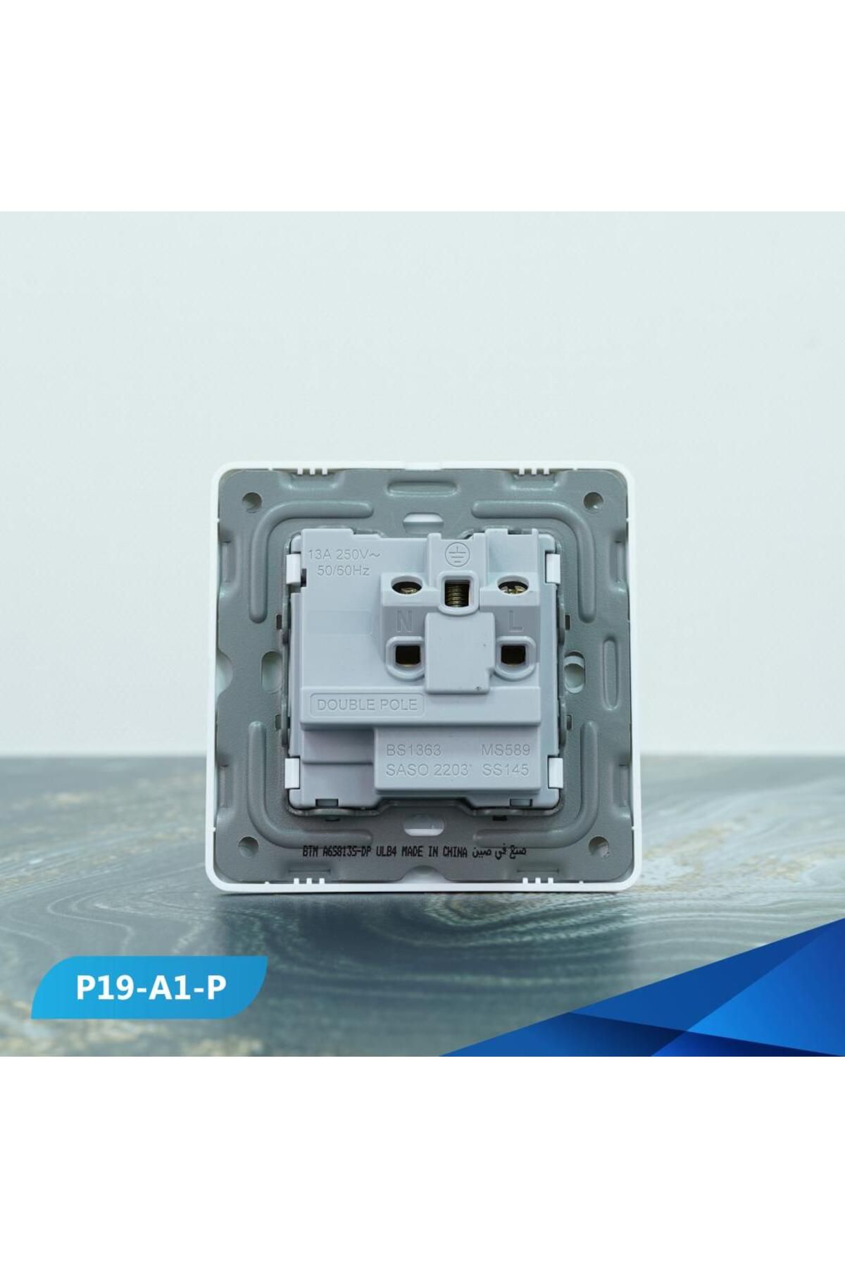 Btm-13 amp socket with twisted colored switch -10 pieces 3