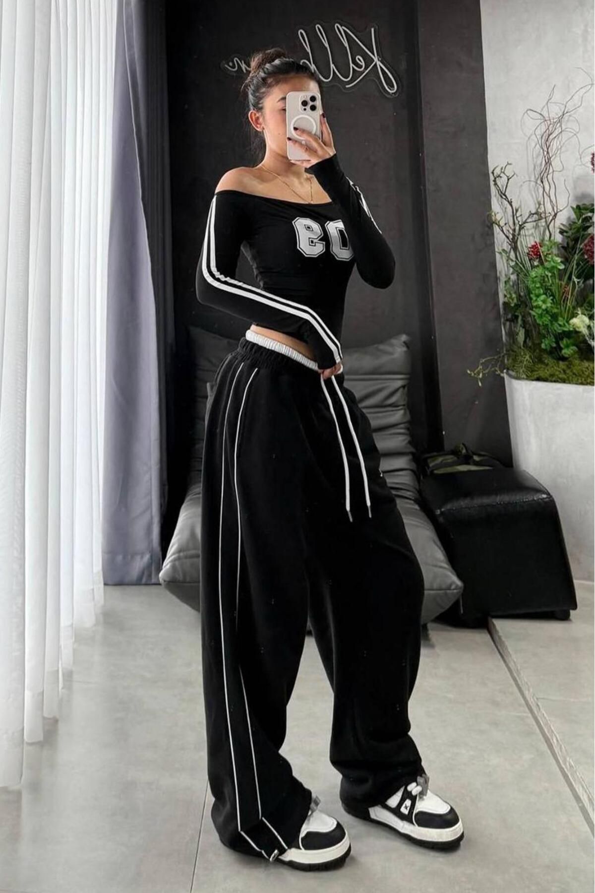 DENİKK-Striped Sweatpants 8