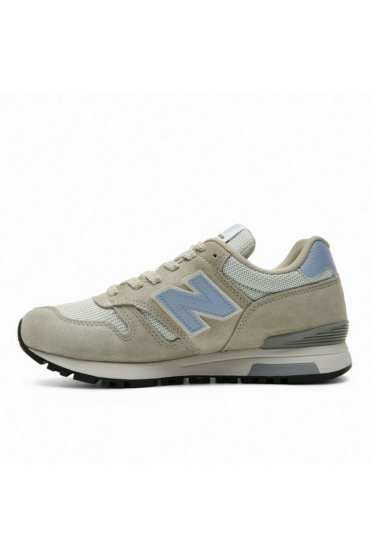 کفش ورزشی گاه به گاه زنانه کتانی آبی روشن خاکستری 565 New Balance