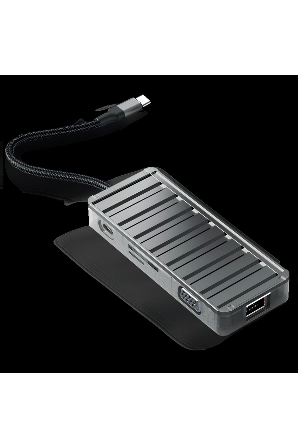 shopwave Force 9 İn 1 Usb C To Hdmı Vga Ethernet Hub Çoklayıcı Hub