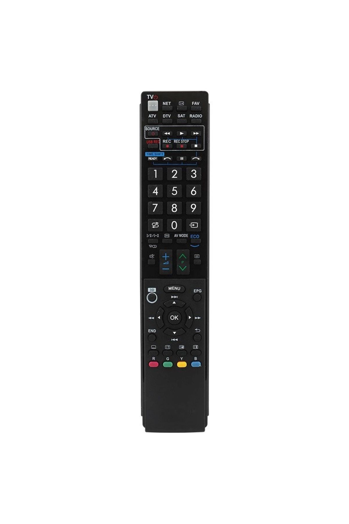 Ziya Dijital RM-L1026+1 SHARP LCD-LED TV KUMANDA (4767)