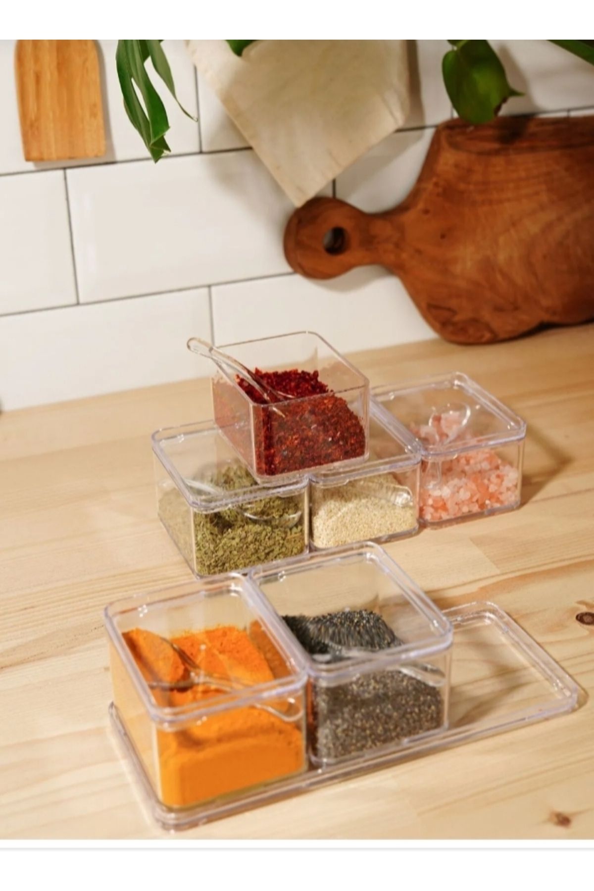 Soft Chef-Acrylic Spiceware Storage Container Refrigerator Organizer 6