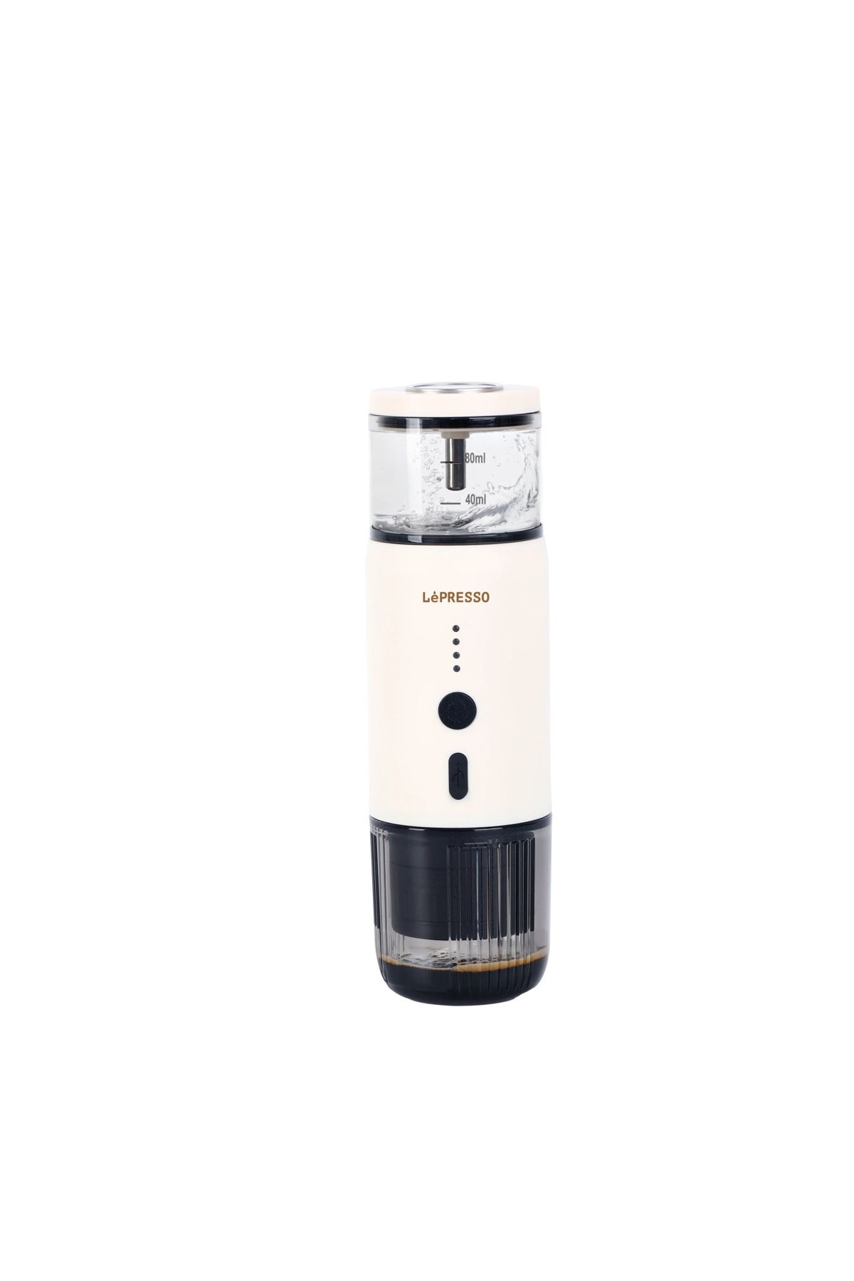 Lepresso-Portable Espresso Machine With Thermal Meter - White 4