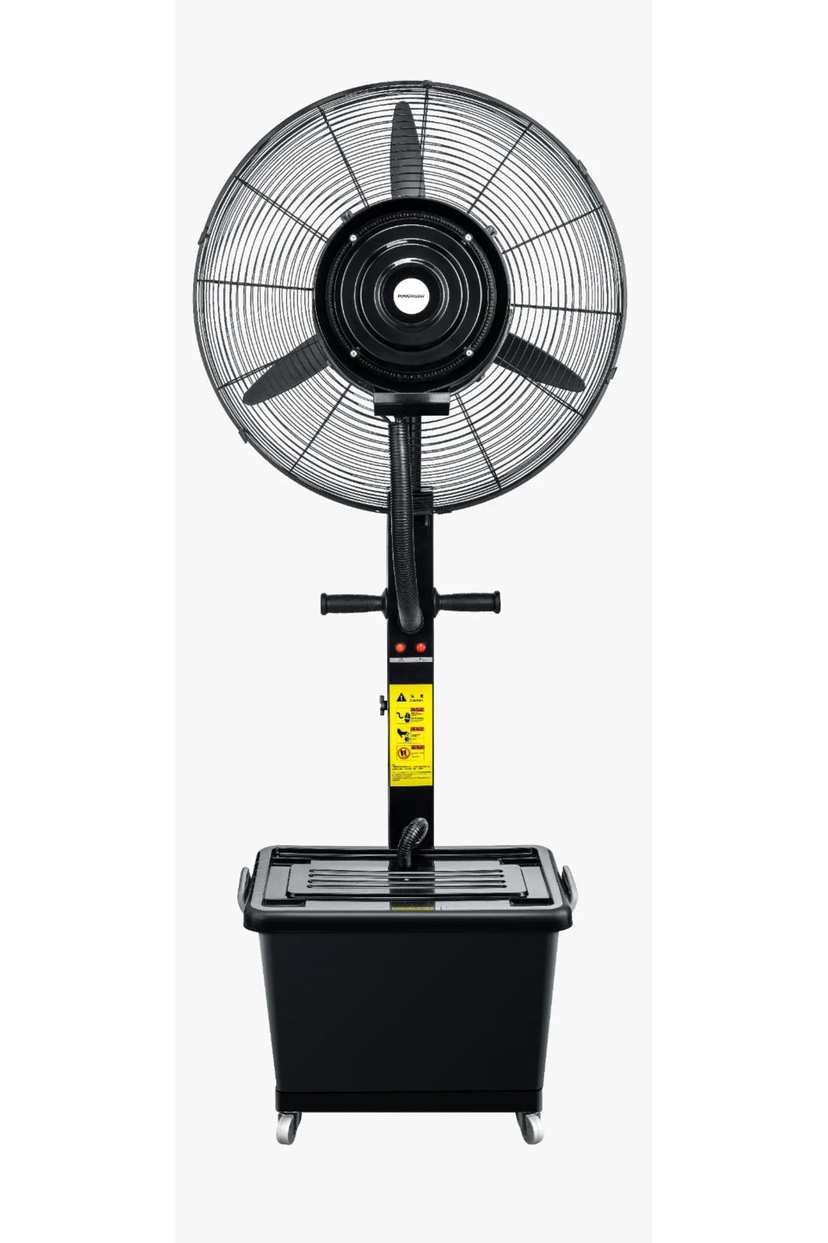 Powerology-230W Mist Fan With 26 Inches Stand And 40L Water Tank - Black 7