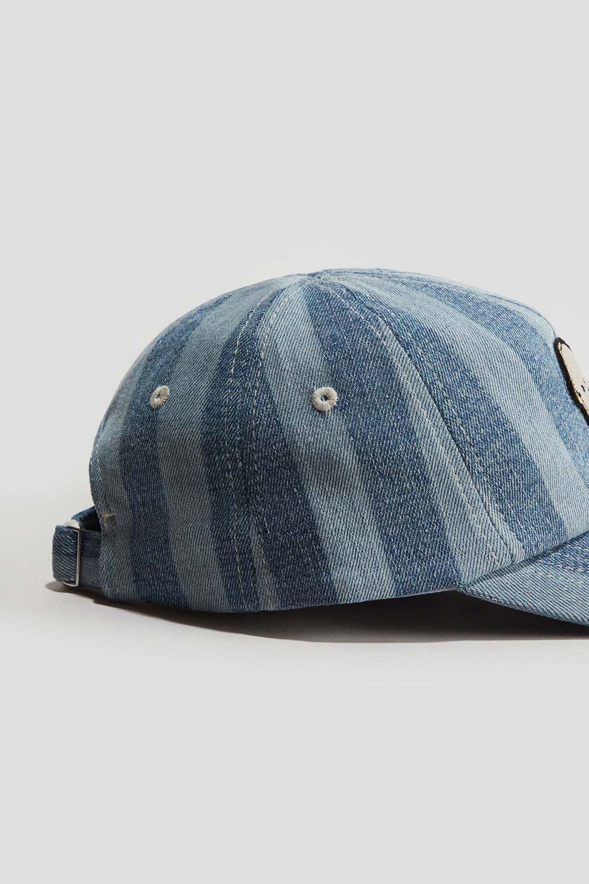 H&M-Motif-detail denim cap 1