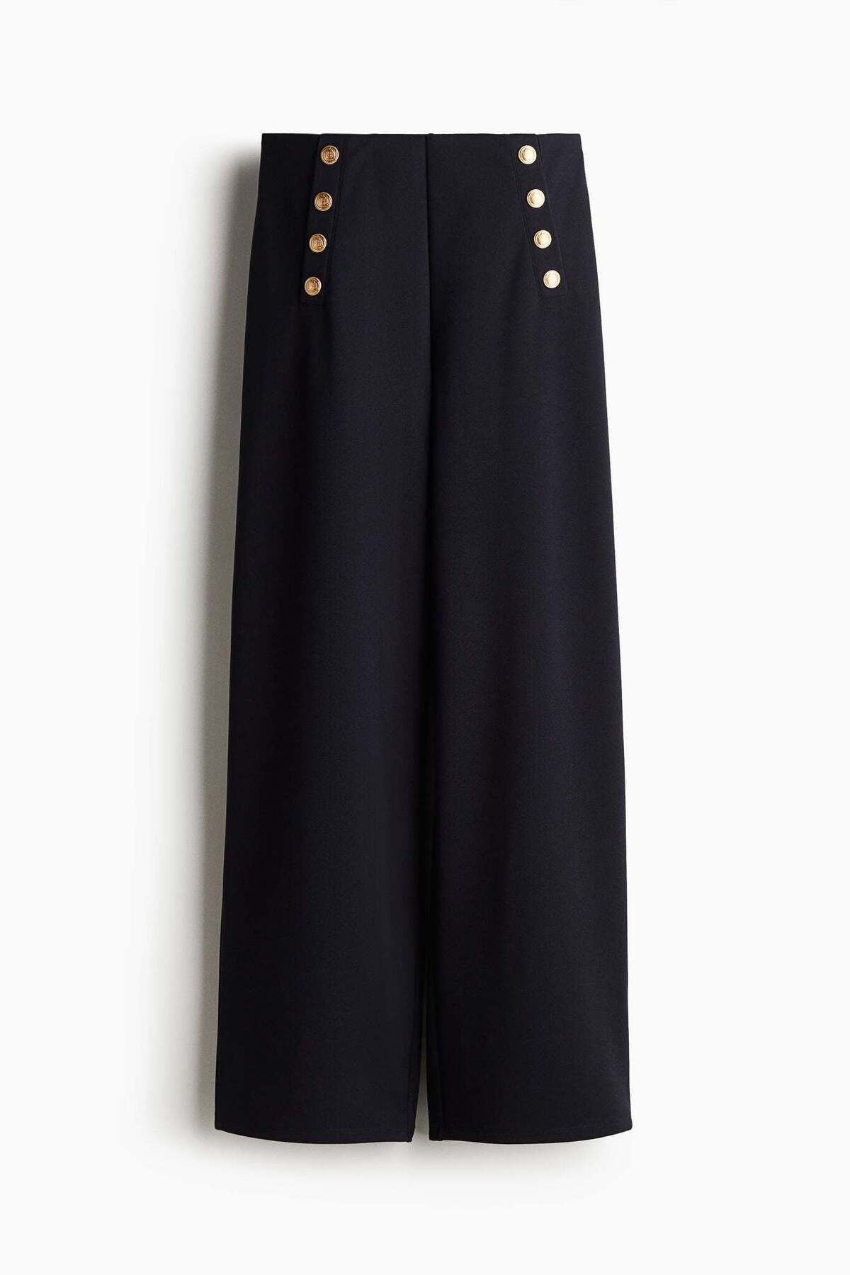 H&M-Button-front trousers 2