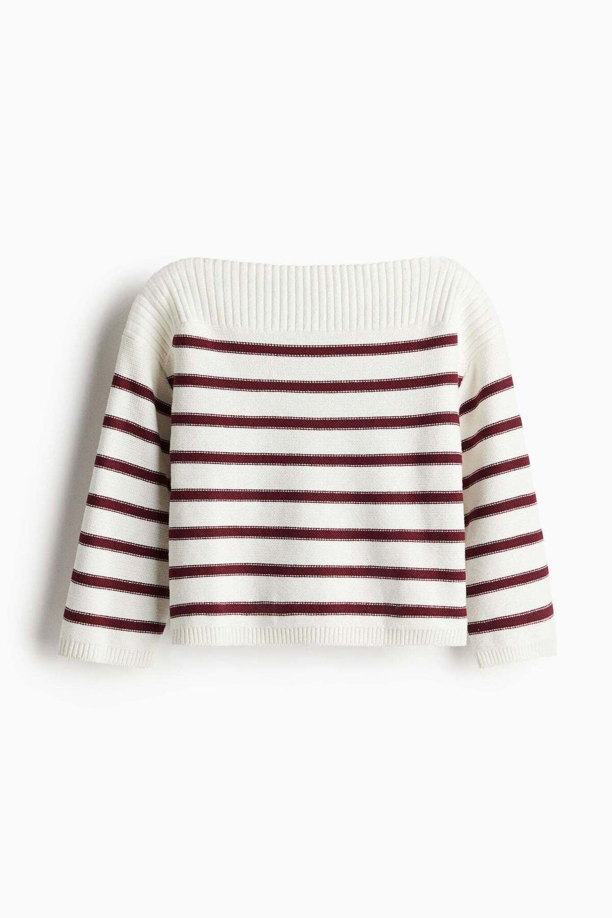 H&M-Purl-knit boat-neck jumper 7