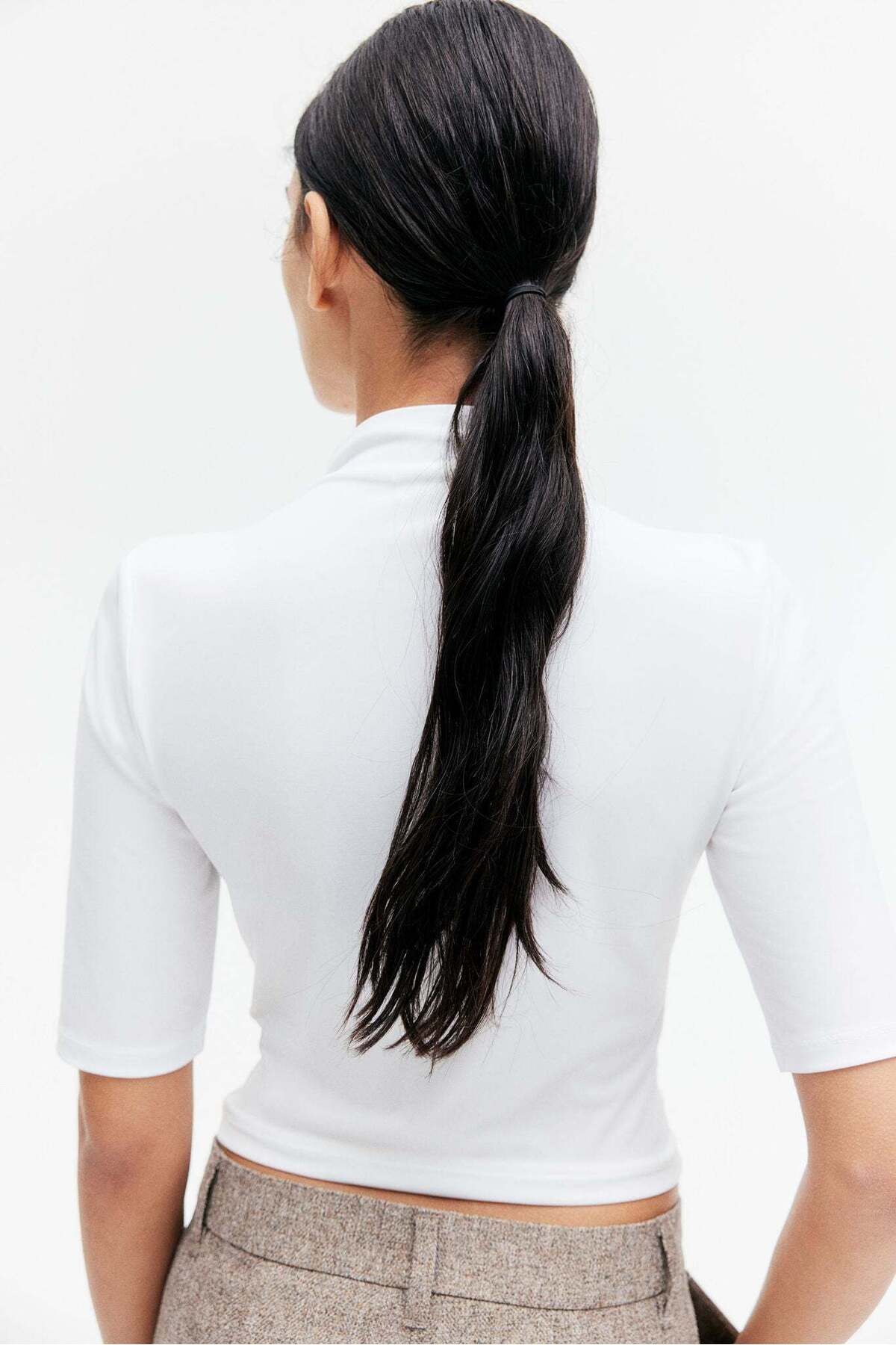 H&M-Turtleneck microfibre top 2
