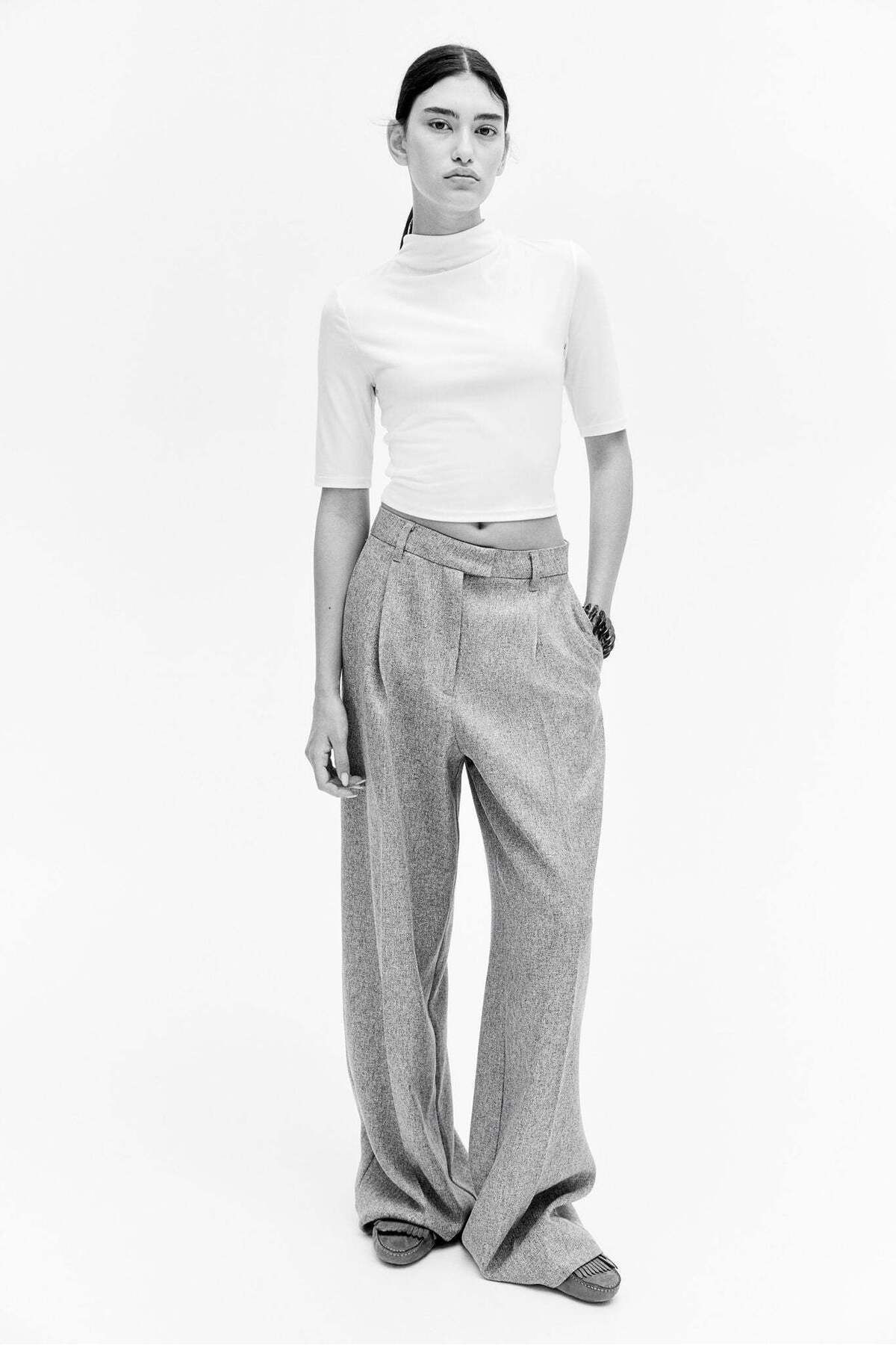 H&M-Turtleneck microfibre top 6