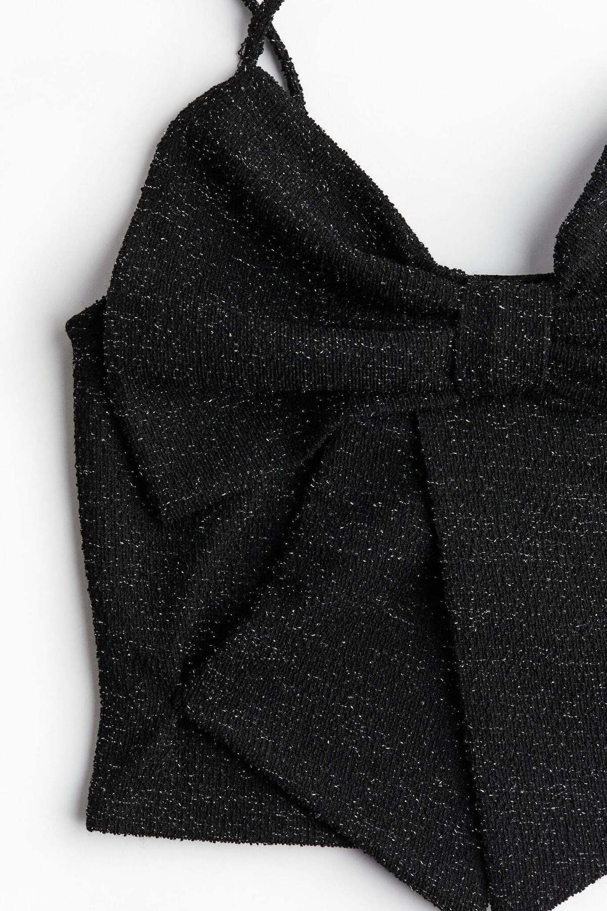 H&M-Bow-front strappy top 6