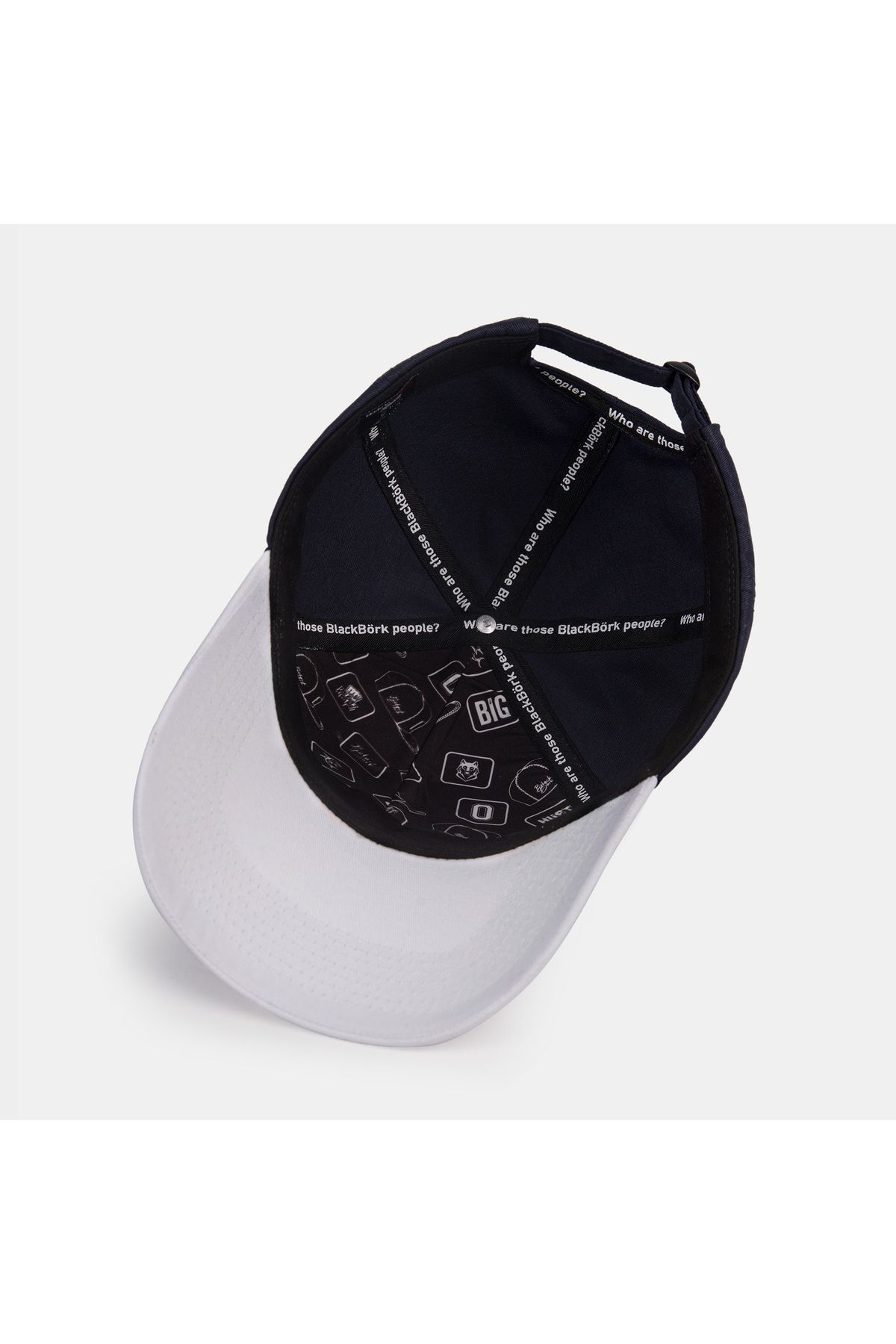 BlackBörk-V1 Baseball Six El Boss - șapcă unisex bleumarin cu logo-ul codului 1BS (CAP) 6