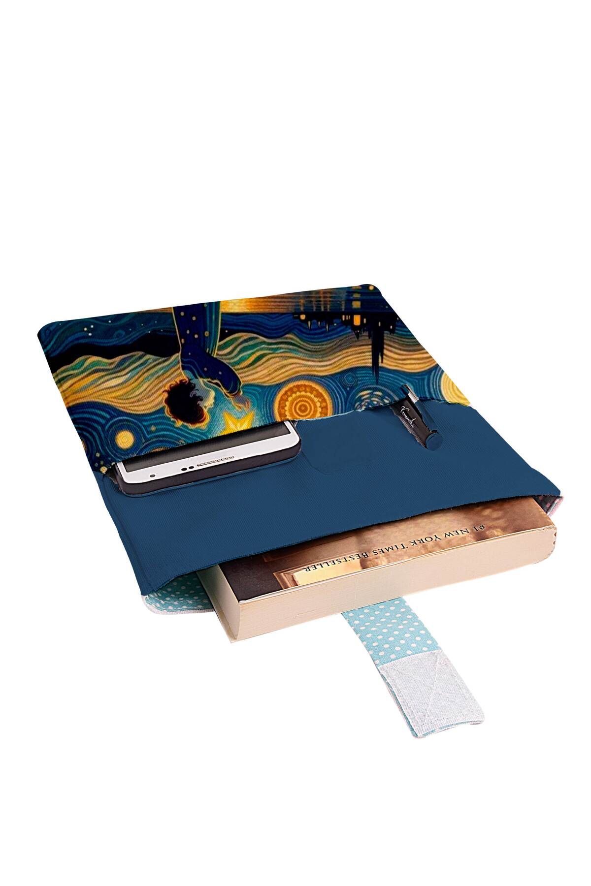 HRS-Patterned Washable Pocketed Book Case 20 x 25 cm Multi-Purpose Bag Book Cover 2
