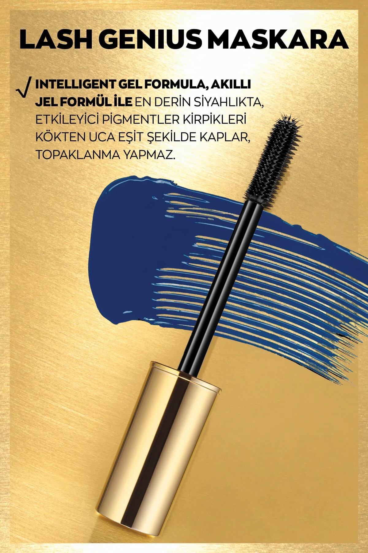 True Lash Genius 5 Etkili Maskara 10 Ml. Modern Navy