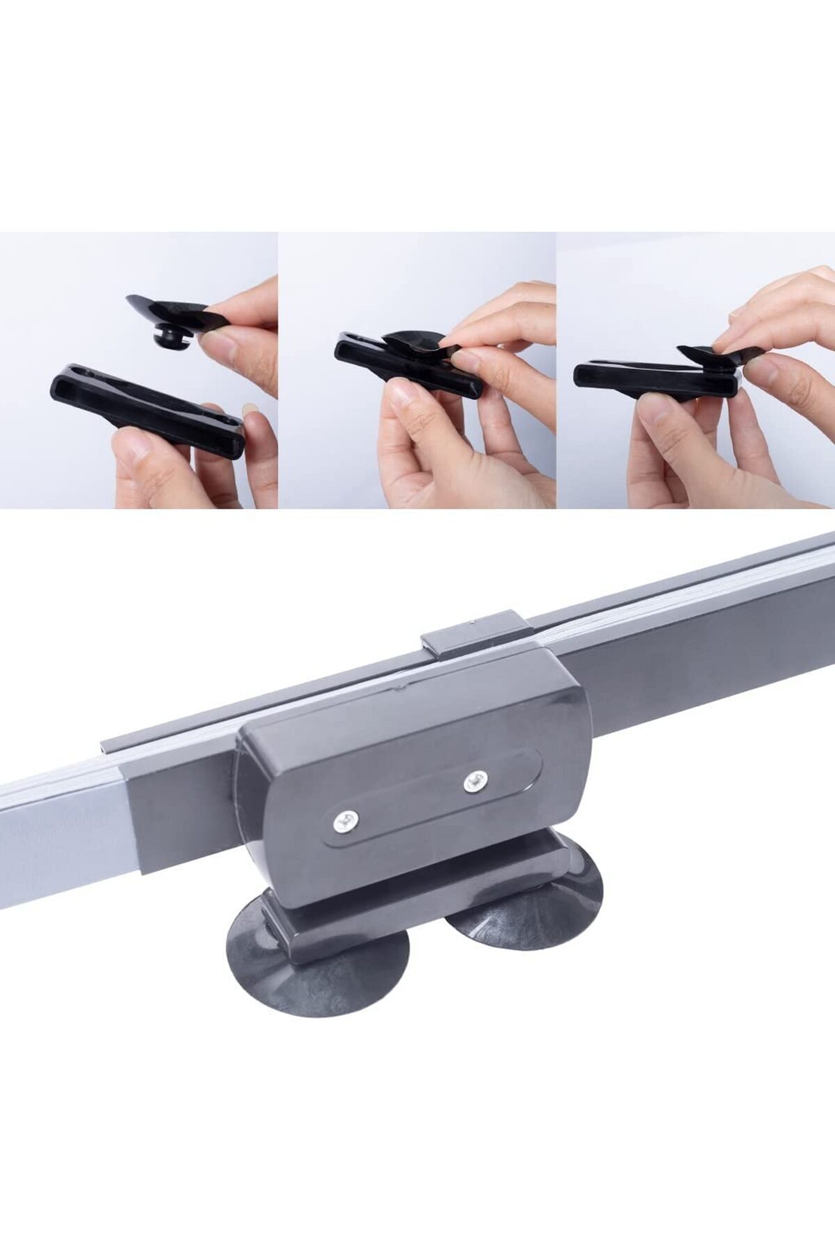 Techmaster-Vehicle Auto Sunshade Folding Accordion Windshield Sunshade 80cm-190cm 5
