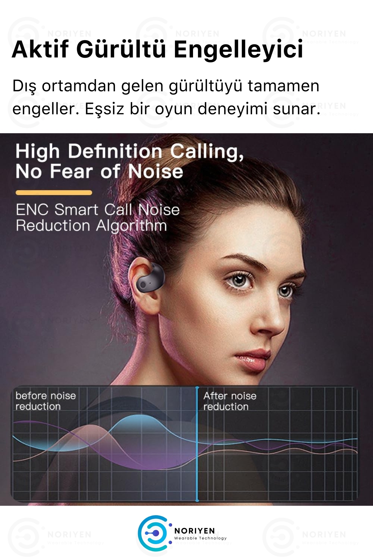Yeni Nesil JM13 Full HD Stereo Ses iOS Android Uyumlu Yüksek Ses Gaming Wireless Bluetooth Kulaklık