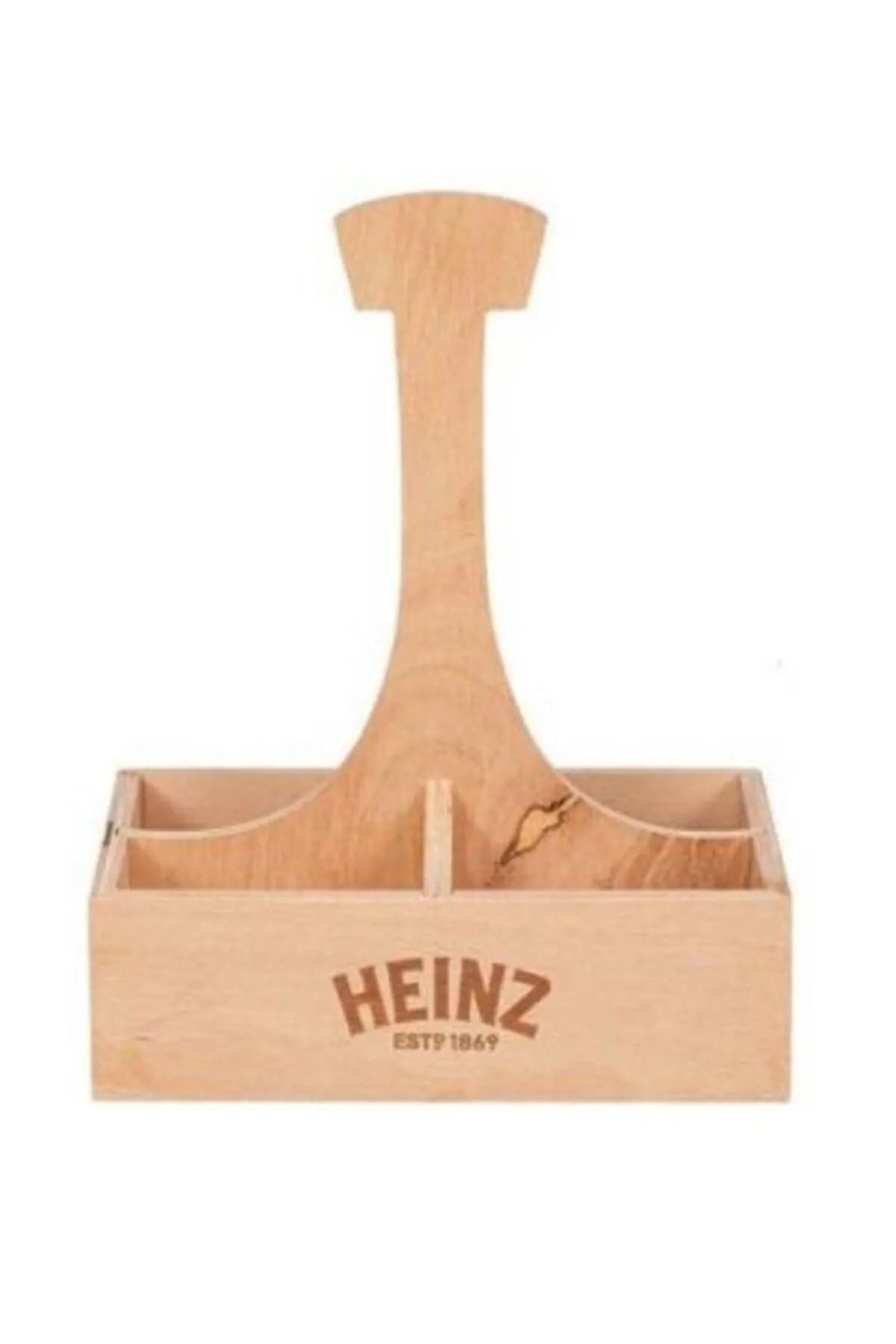 Heinz Sosluk Ahşap Sosluk 4 Bölmeli