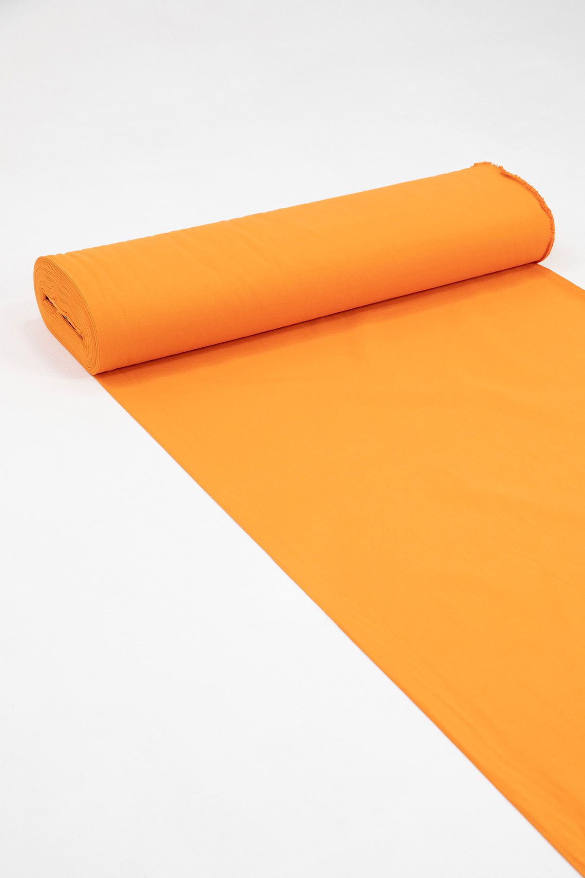 FAVORA-Premier Meter Duck Linen Fabric Water Repellent Cloth 15 Meters Drk5541 - Orange 5