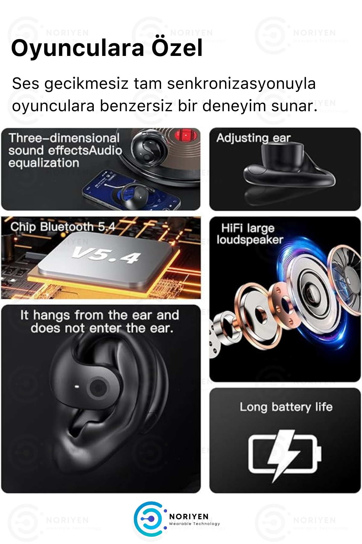 Yeni Nesil JM13 Full HD Stereo Ses iOS Android Uyumlu Yüksek Ses Gaming Wireless Bluetooth Kulaklık