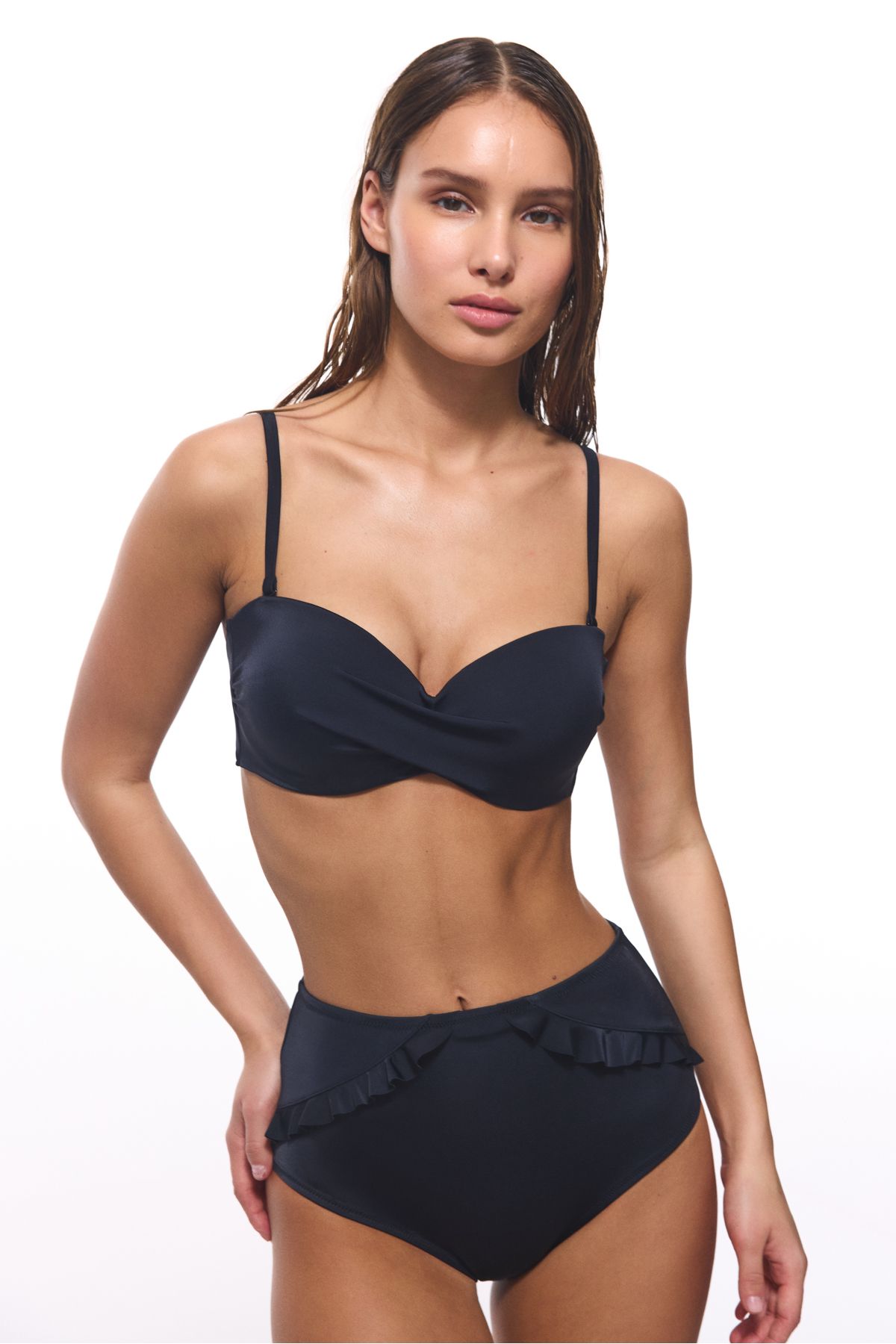 Penti-Strapless Cup Black Bikini Top 4