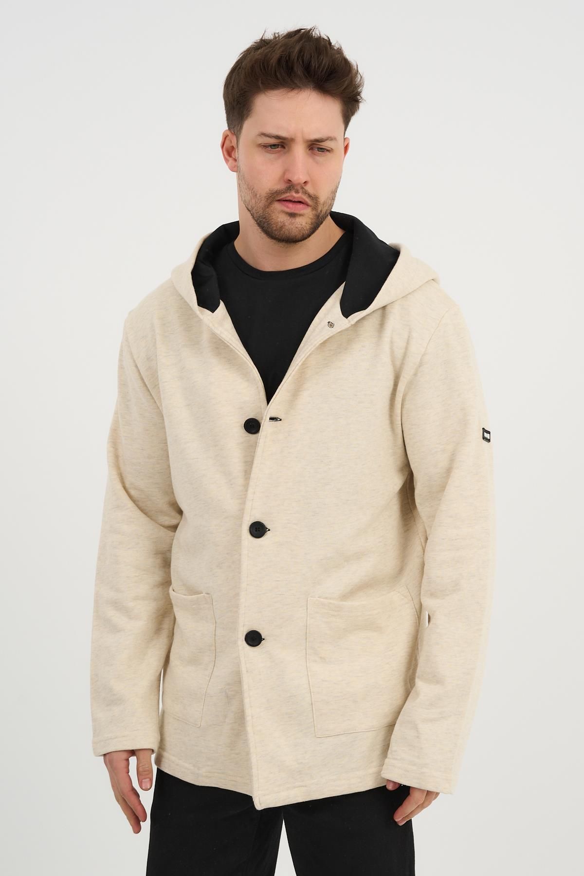 ALEXANDERGARDI-Buttoned Cardigan with Hood (E23-60703) 3