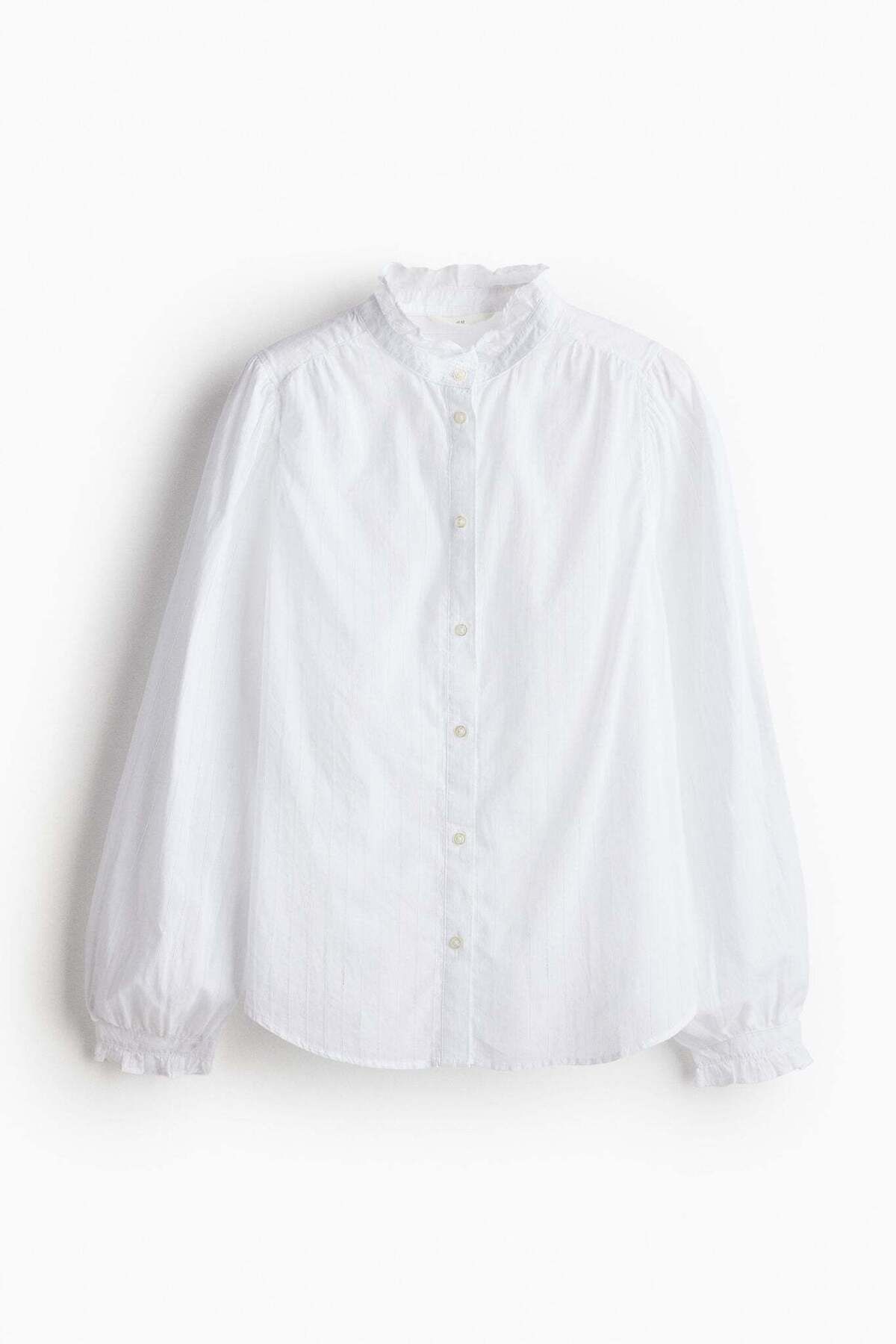 H&M-Frill-trimmed blouse 4